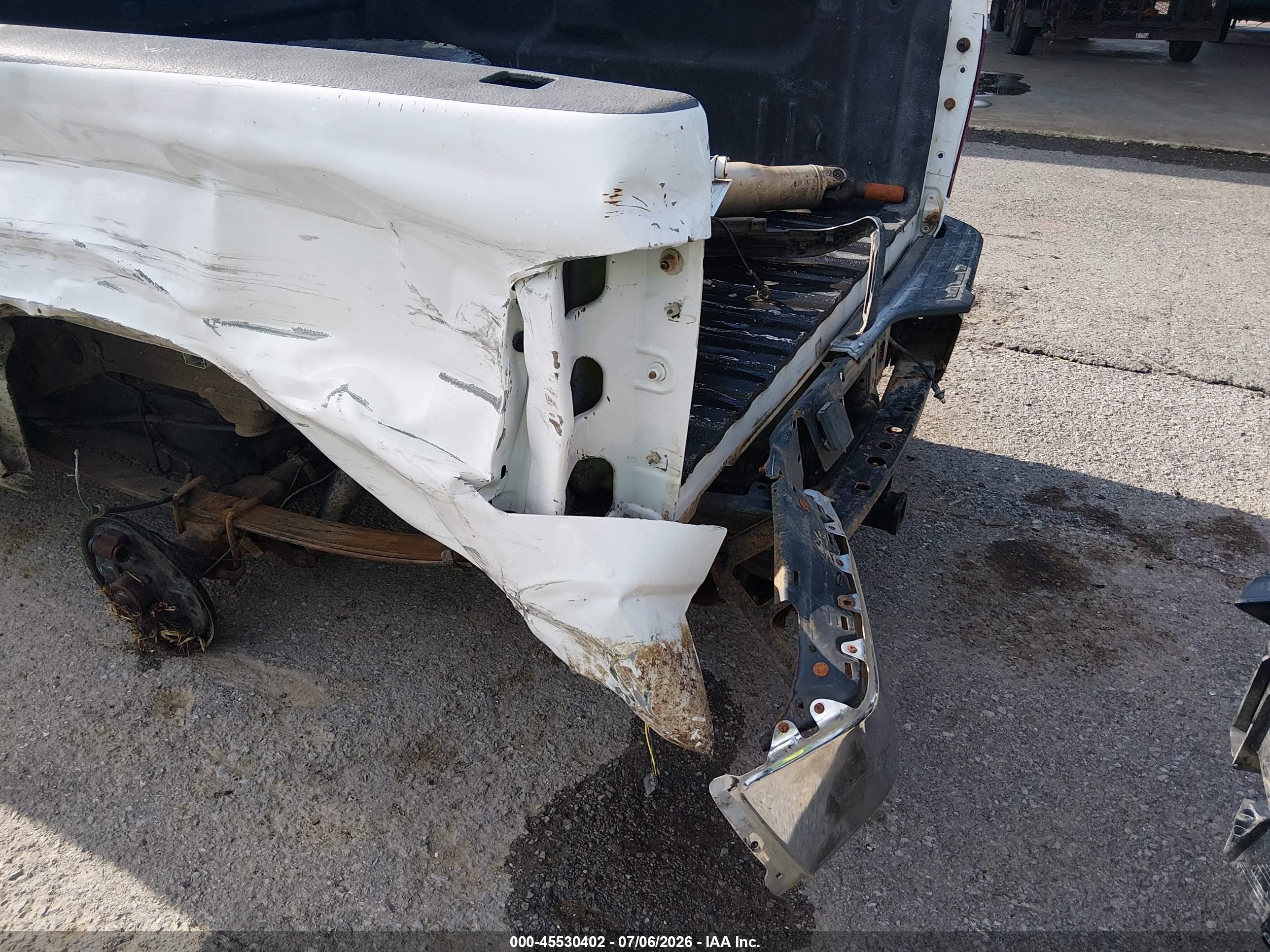 2007 Chevrolet Silverado 1500 Work Truck White vin: 2GCEC13C171531599