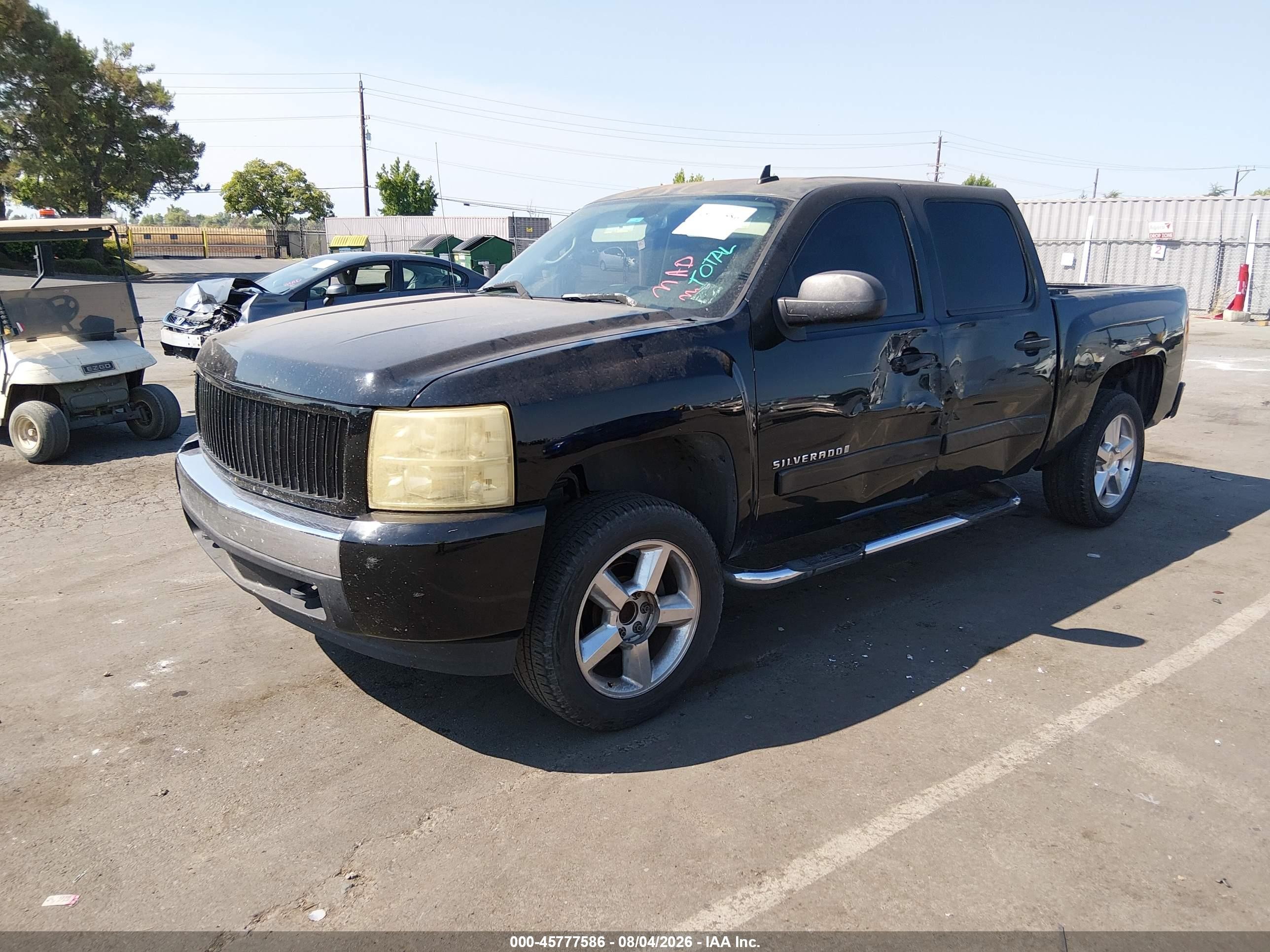 2007 Chevrolet Silverado 1500 Lt1 Black vin: 2GCEC13C271538528