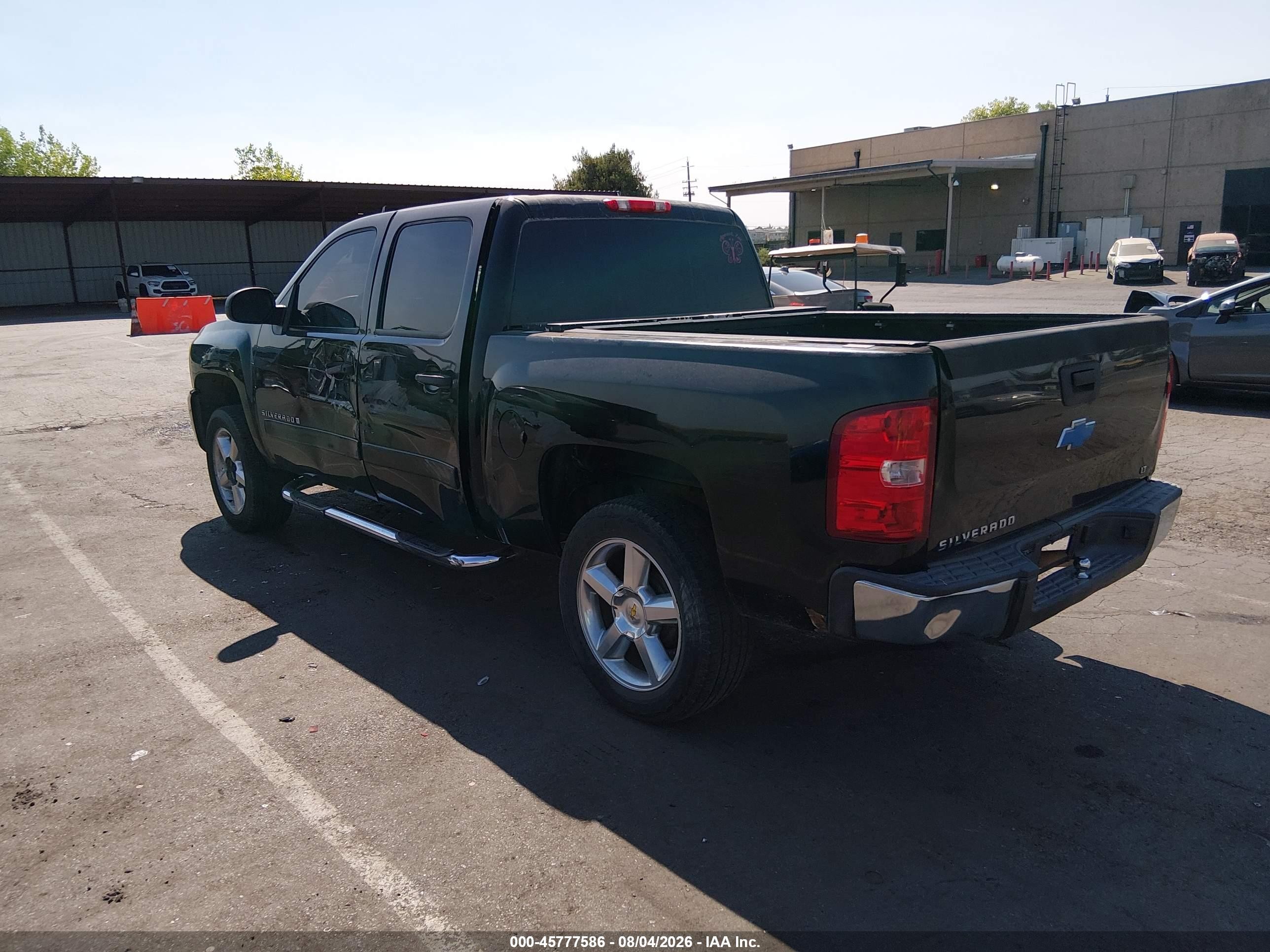 2007 Chevrolet Silverado 1500 Lt1 Black vin: 2GCEC13C271538528