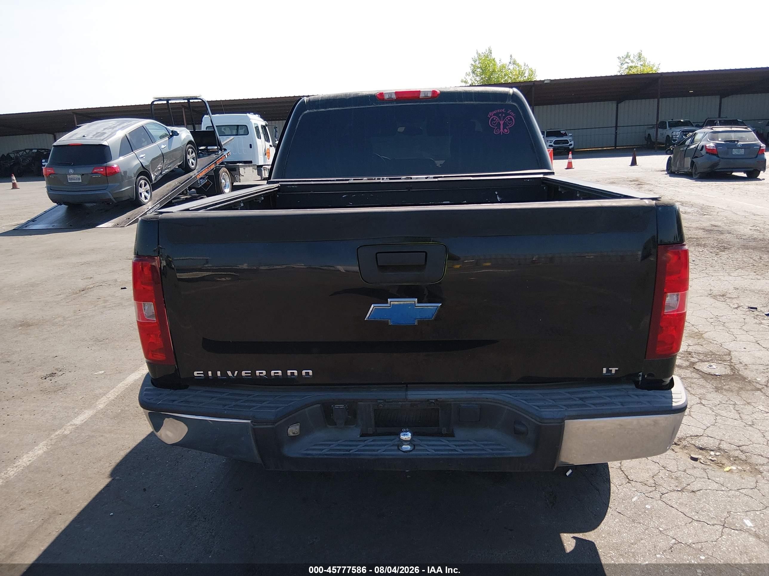 2007 Chevrolet Silverado 1500 Lt1 Black vin: 2GCEC13C271538528