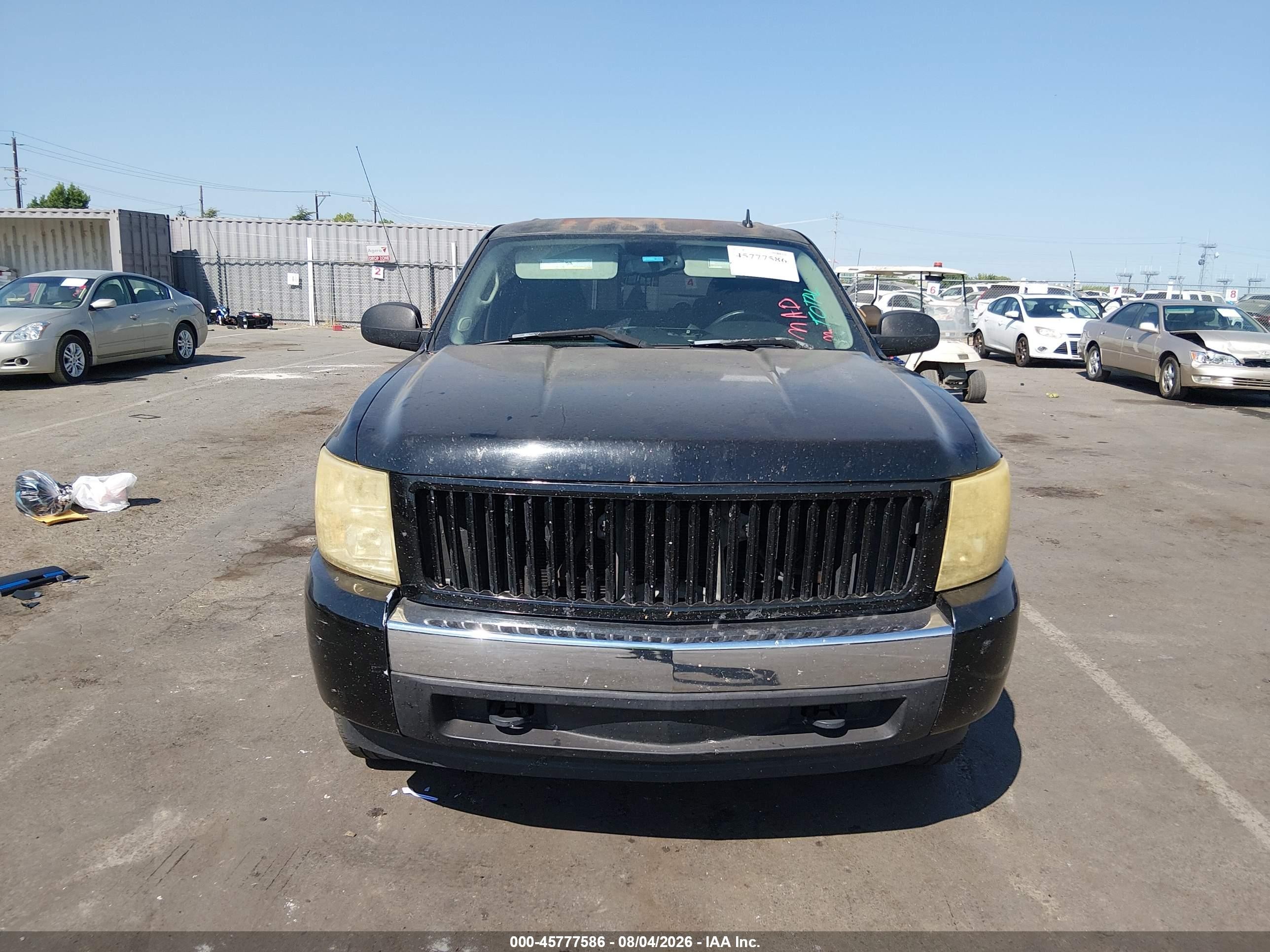 2007 Chevrolet Silverado 1500 Lt1 Black vin: 2GCEC13C271538528