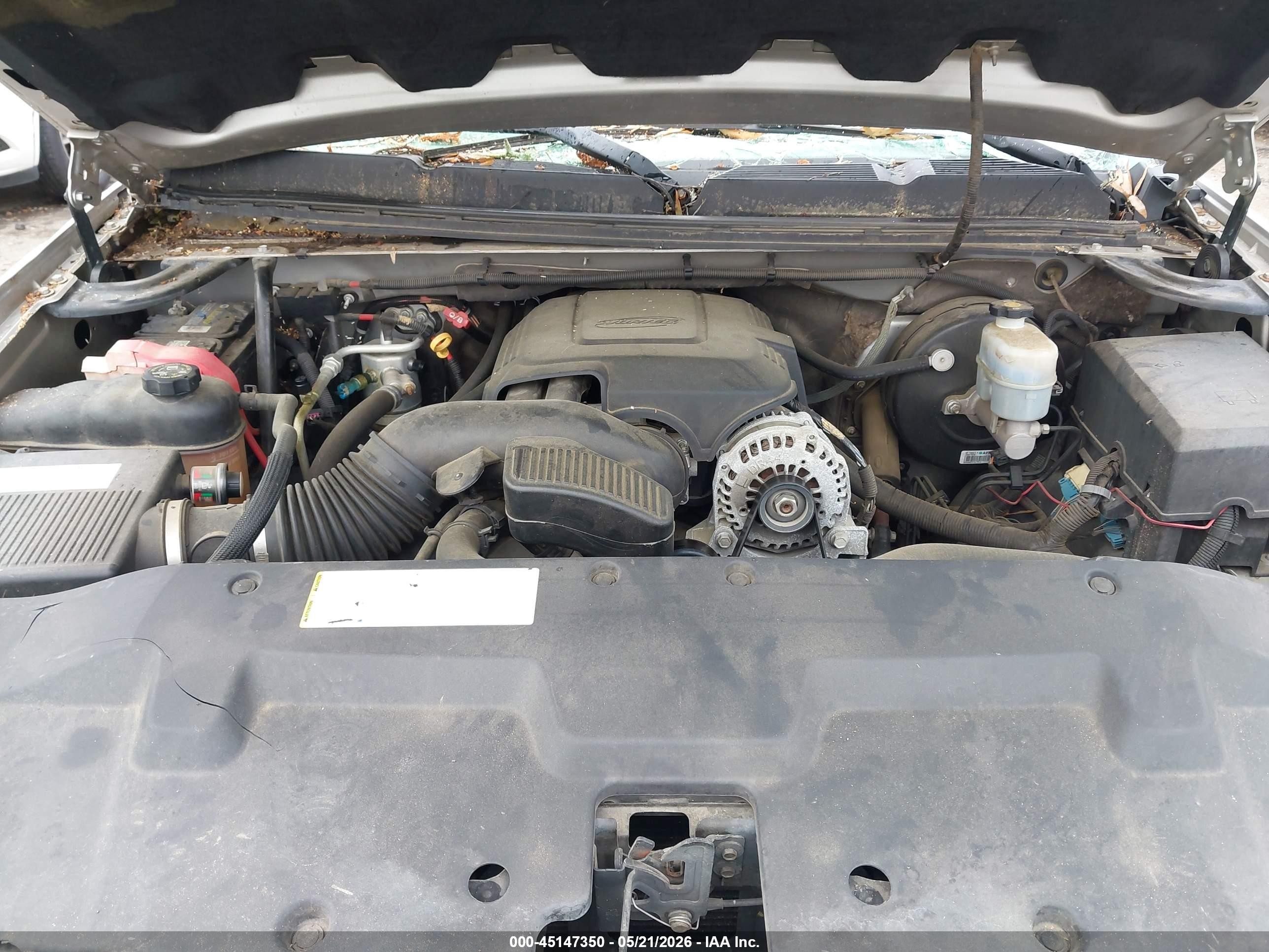 2007 Chevrolet Silverado 1500 Work Truck Silver vin: 2GCEC13C271615642