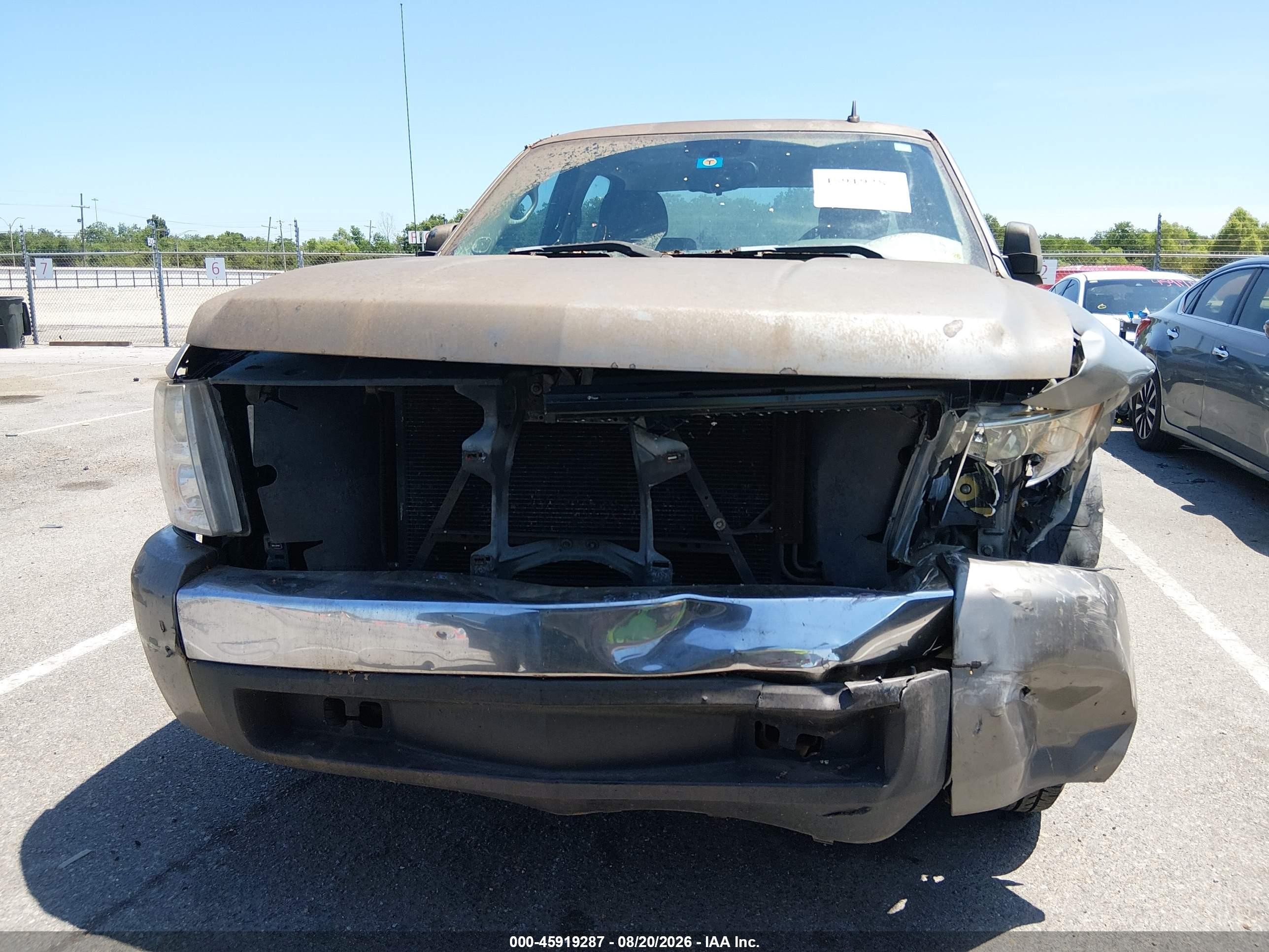 2007 Chevrolet Silverado 1500 Work Truck Gray vin: 2GCEC13C371527957