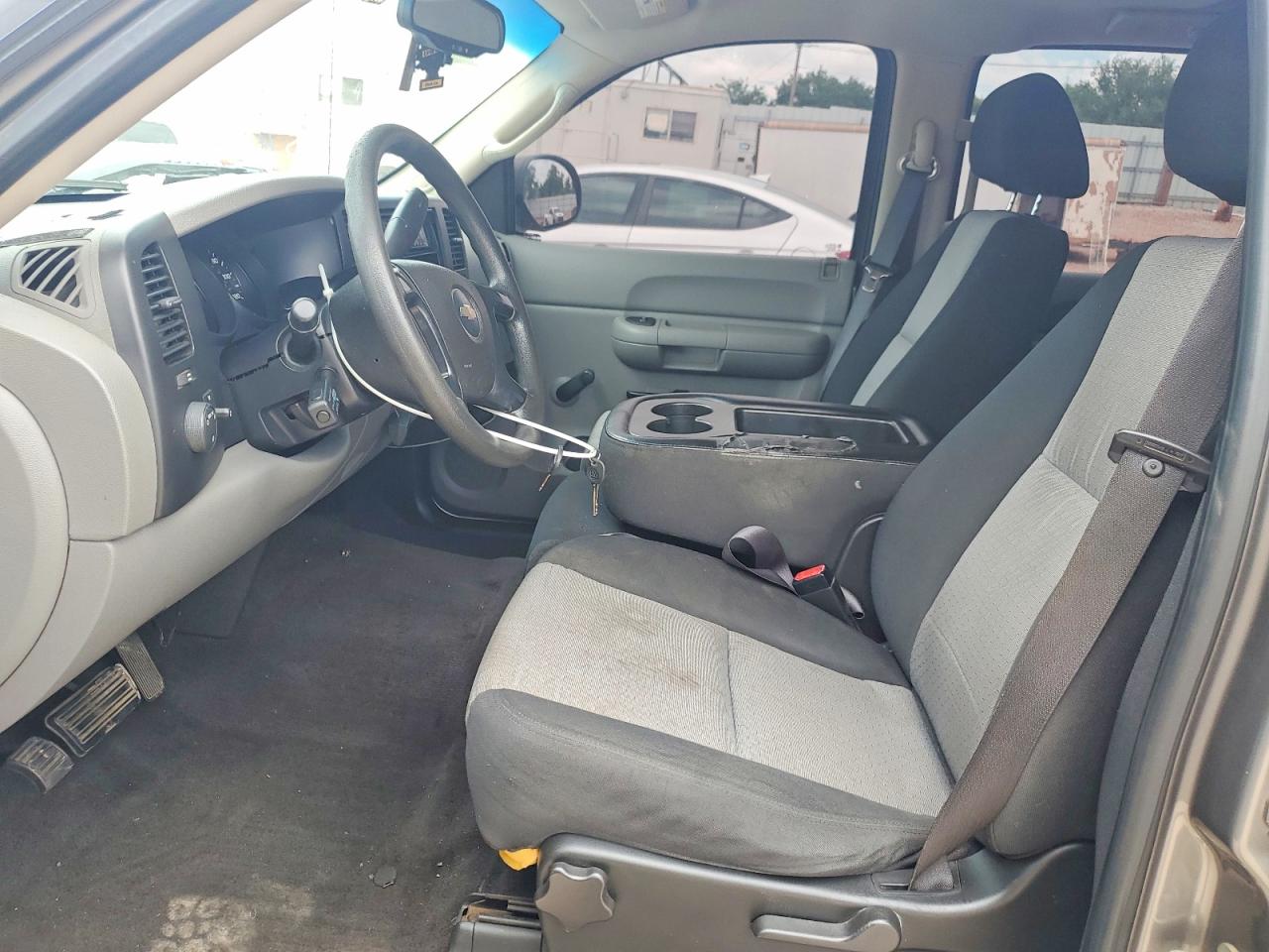 2007 Chevrolet Silverado C1500 Crew Cab Silver vin: 2GCEC13C371596583