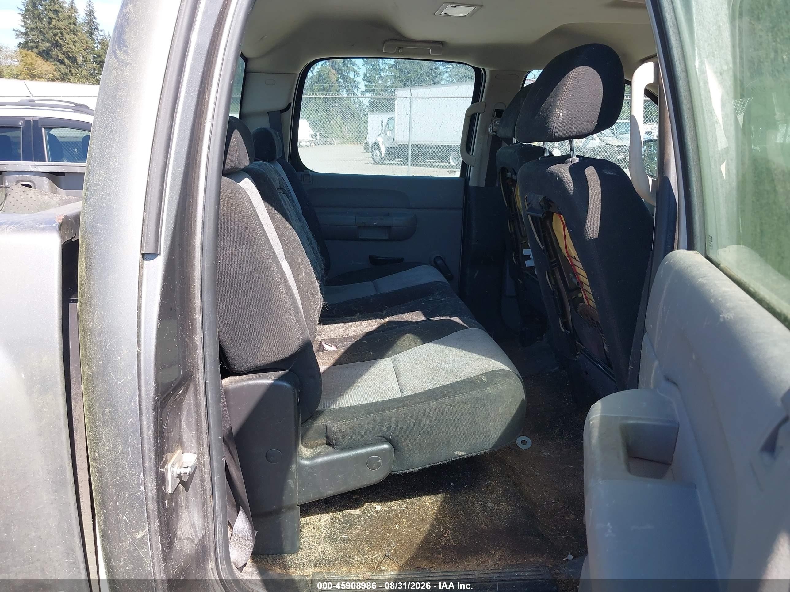 2007 Chevrolet Silverado 1500 Work Truck Gray vin: 2GCEC13C371597331