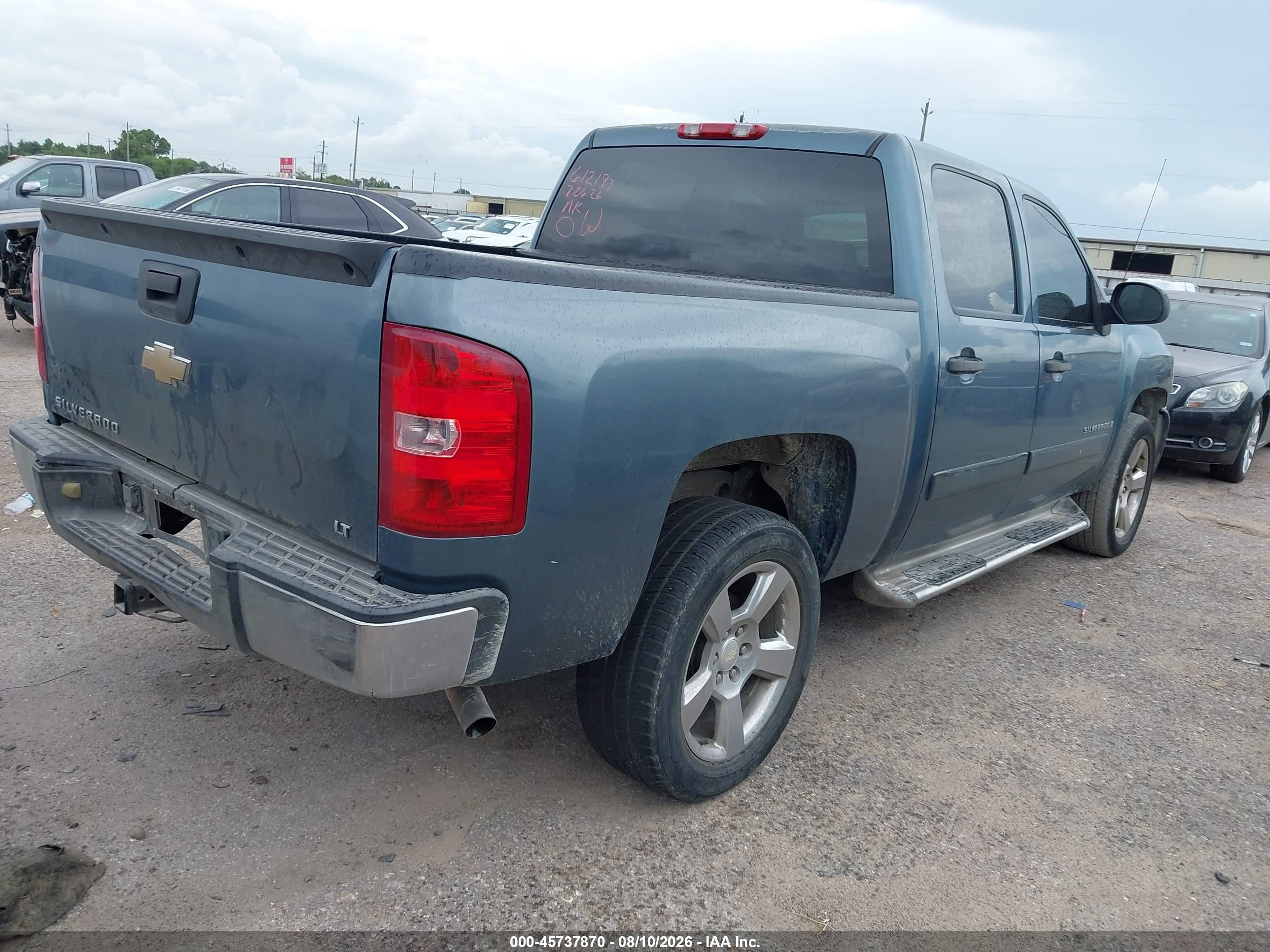 2007 Chevrolet Silverado 1500 Lt1 Gray vin: 2GCEC13C371612197