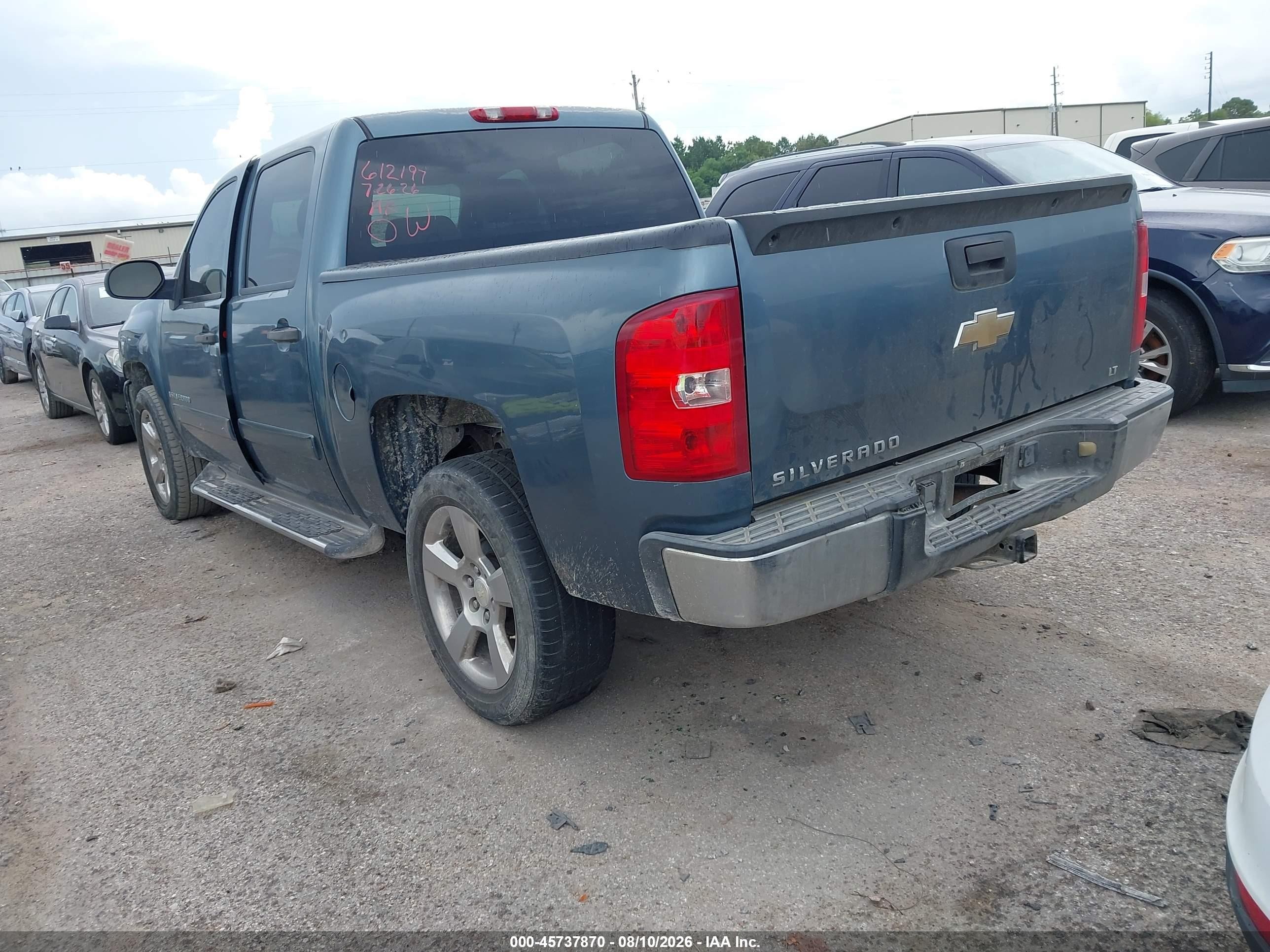 2007 Chevrolet Silverado 1500 Lt1 Gray vin: 2GCEC13C371612197