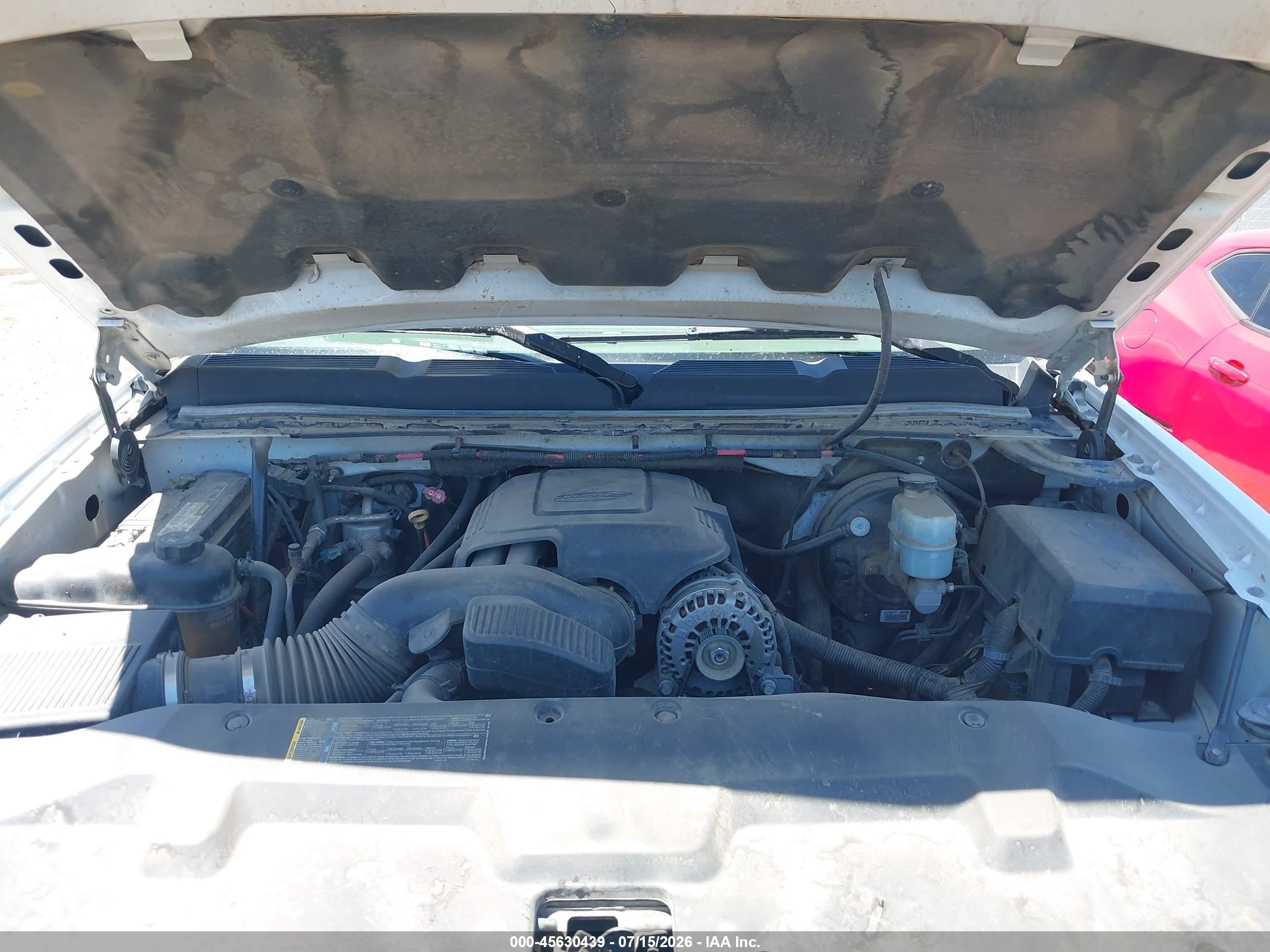 2008 Chevrolet Silverado 1500 Ls White vin: 2GCEC13C381191566