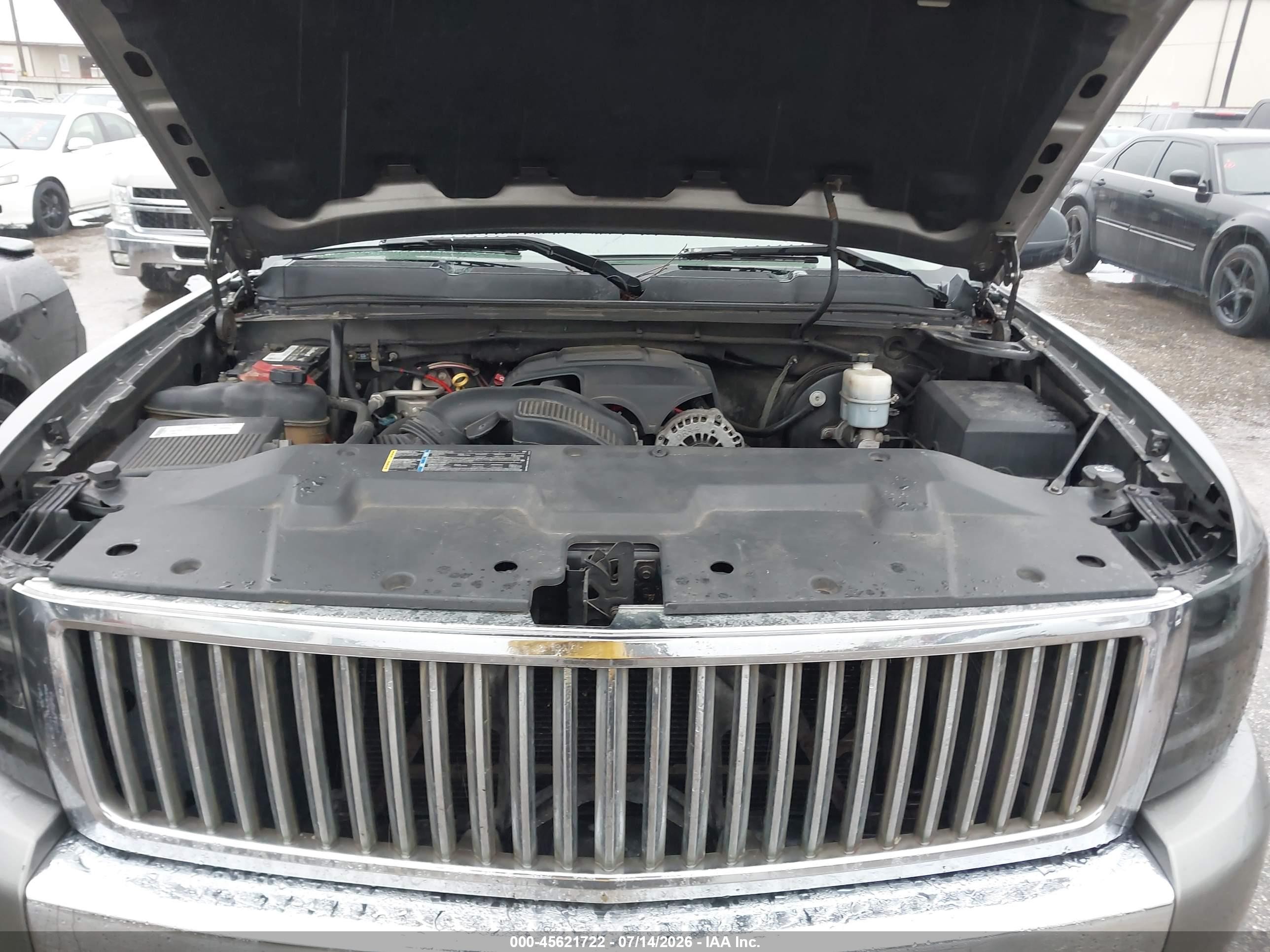 2007 Chevrolet Silverado 1500 Ls Gray vin: 2GCEC13C471702863