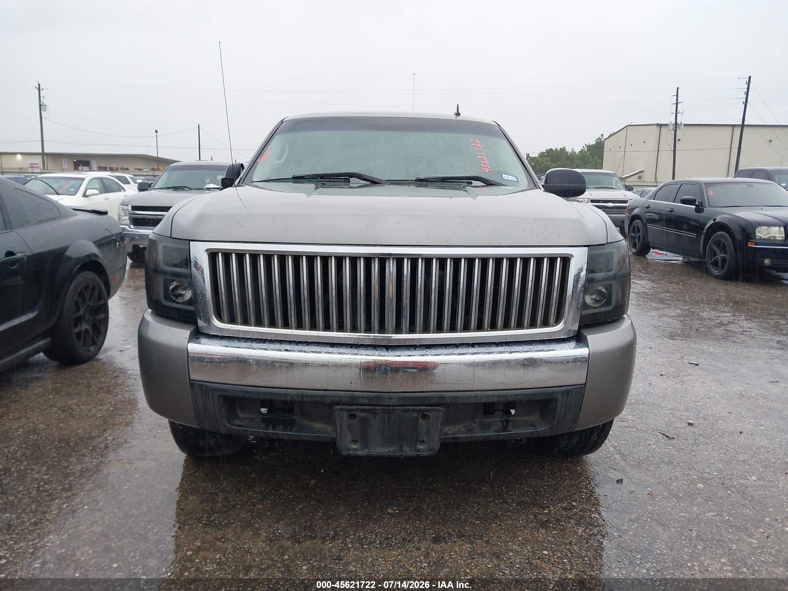 2007 Chevrolet Silverado 1500 Ls Gray vin: 2GCEC13C471702863