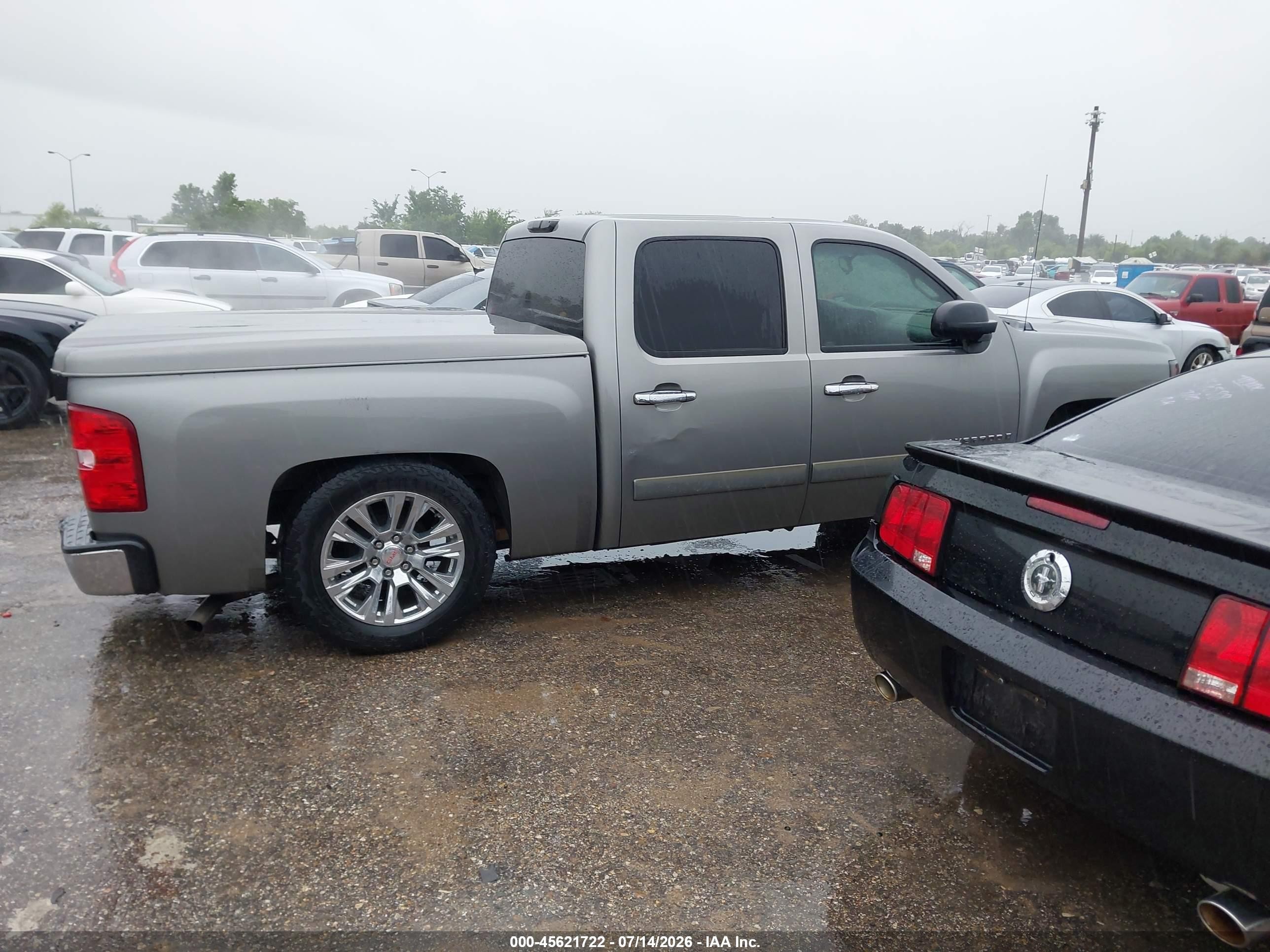 2007 Chevrolet Silverado 1500 Ls Gray vin: 2GCEC13C471702863