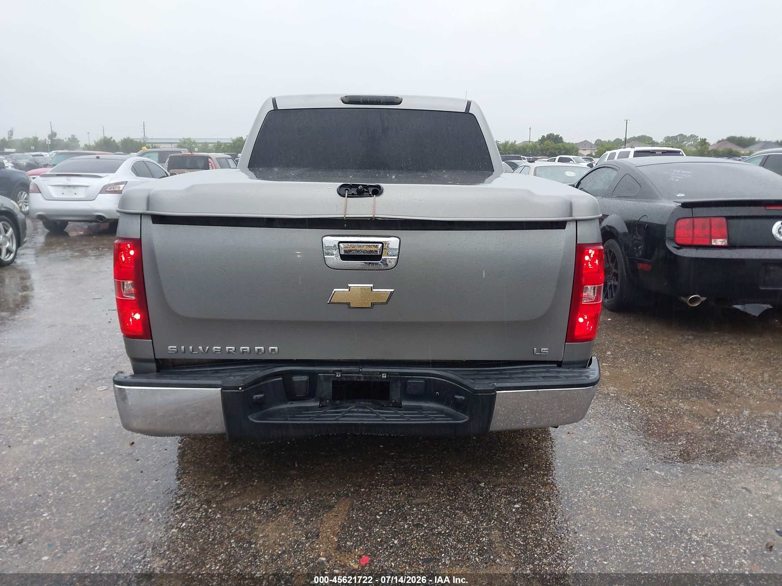 2007 Chevrolet Silverado 1500 Ls Gray vin: 2GCEC13C471702863