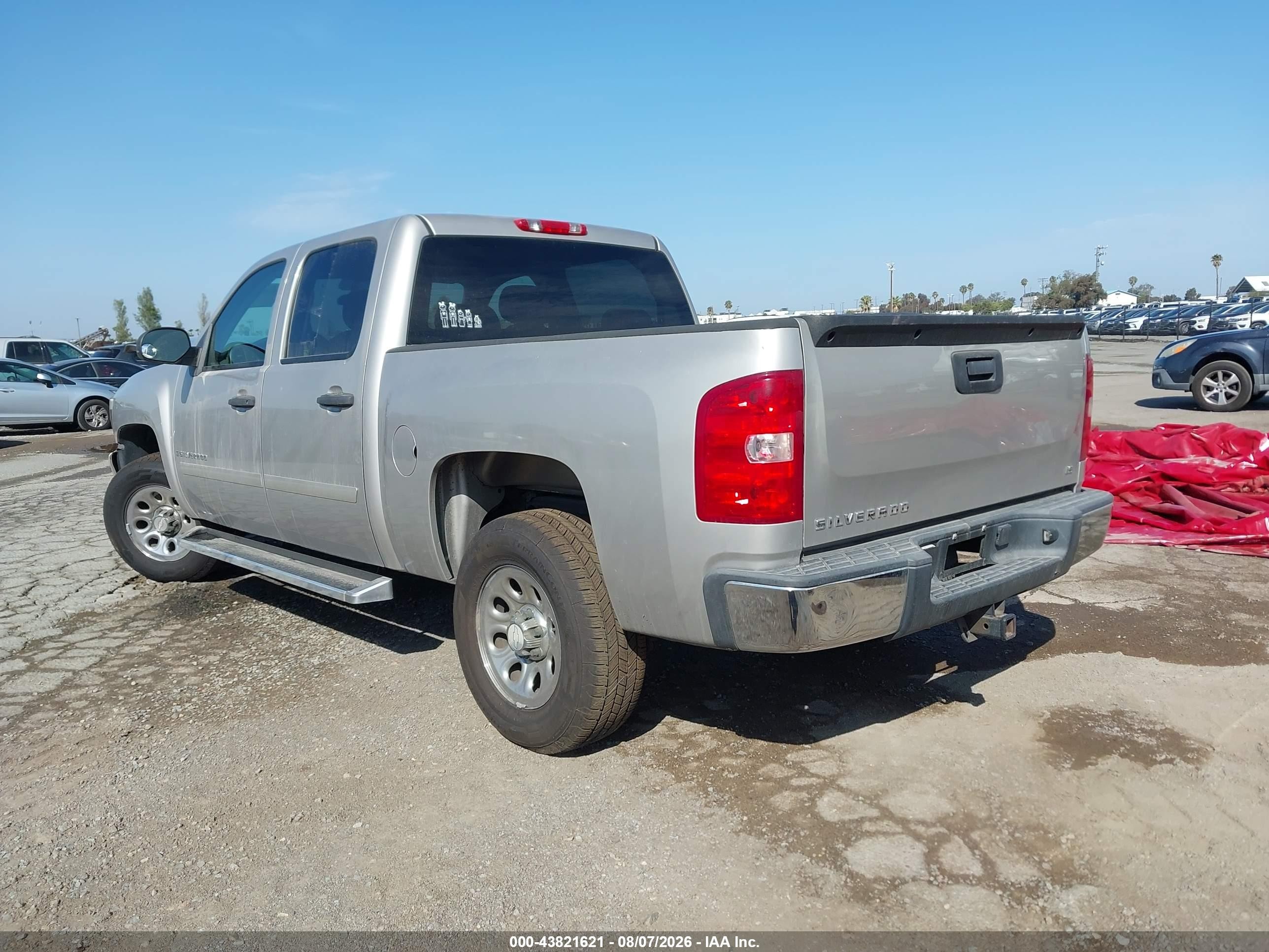 2007 Chevrolet Silverado 1500 Ls Серебряный vin: 2GCEC13C471718464