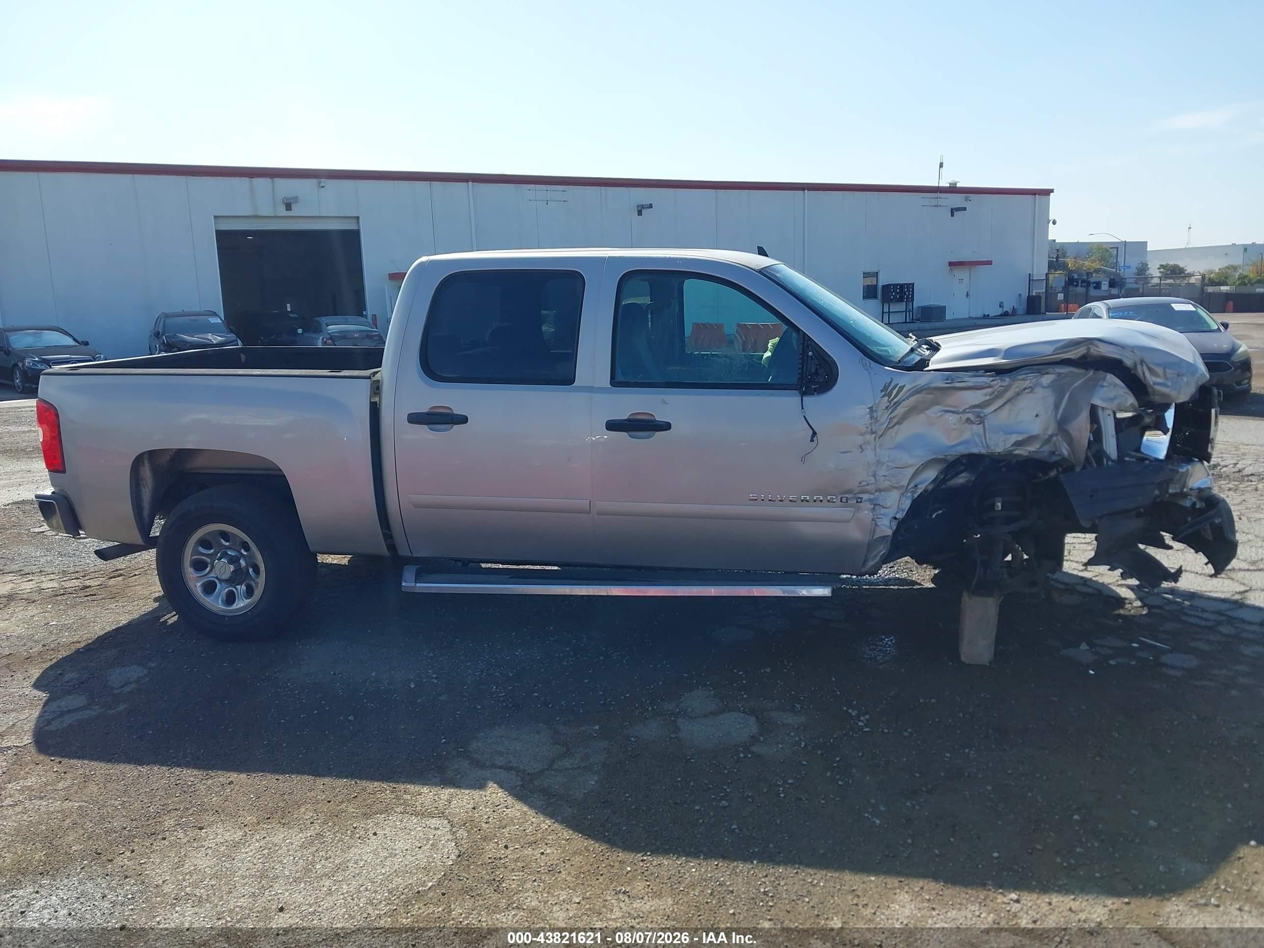 2007 Chevrolet Silverado 1500 Ls Серебряный vin: 2GCEC13C471718464