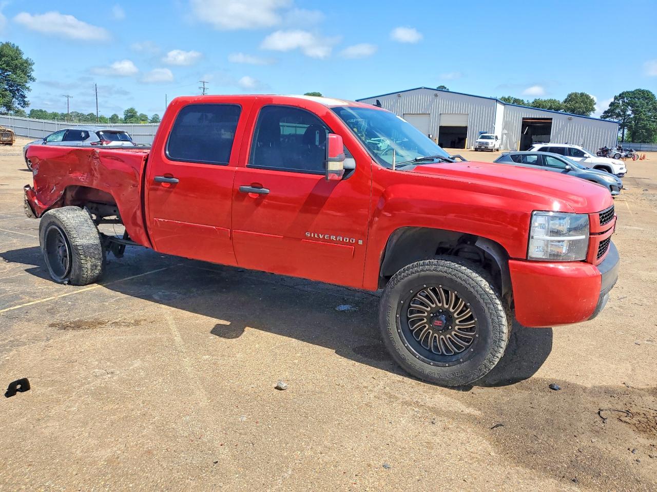 2008 Chevrolet Silverado C1500 Red vin: 2GCEC13C481135829