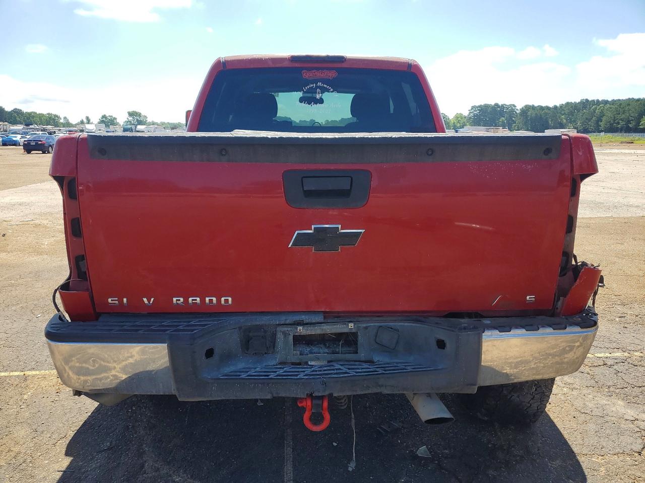 2008 Chevrolet Silverado C1500 Red vin: 2GCEC13C481135829