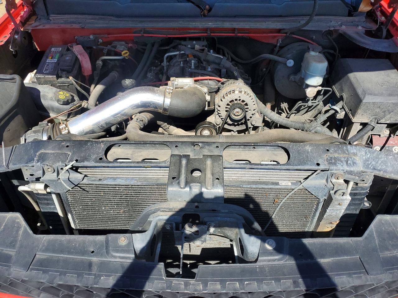 2008 Chevrolet Silverado C1500 Red vin: 2GCEC13C481135829