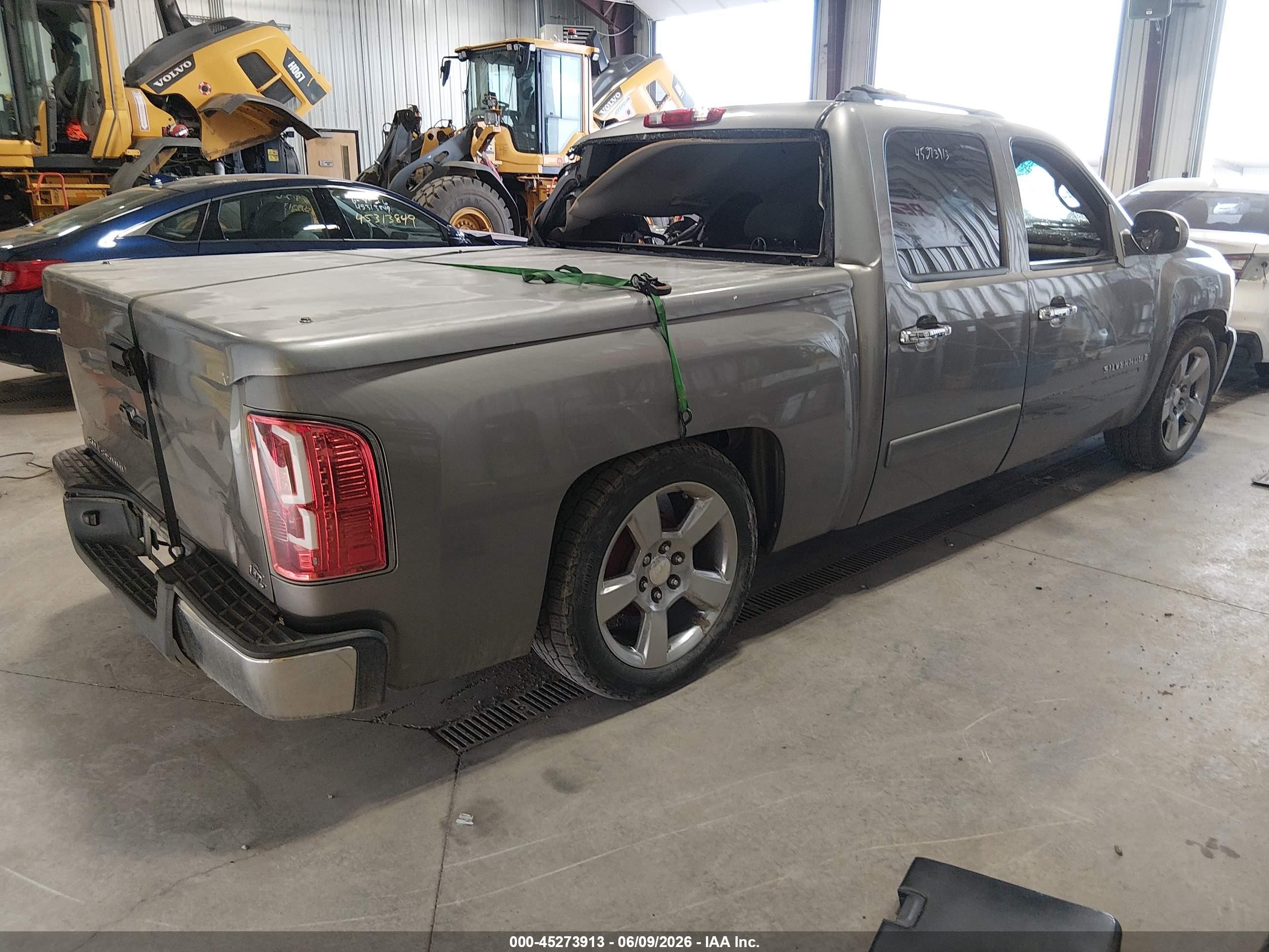 2007 Chevrolet Silverado 1500 Lt1 Серый vin: 2GCEC13C571546641