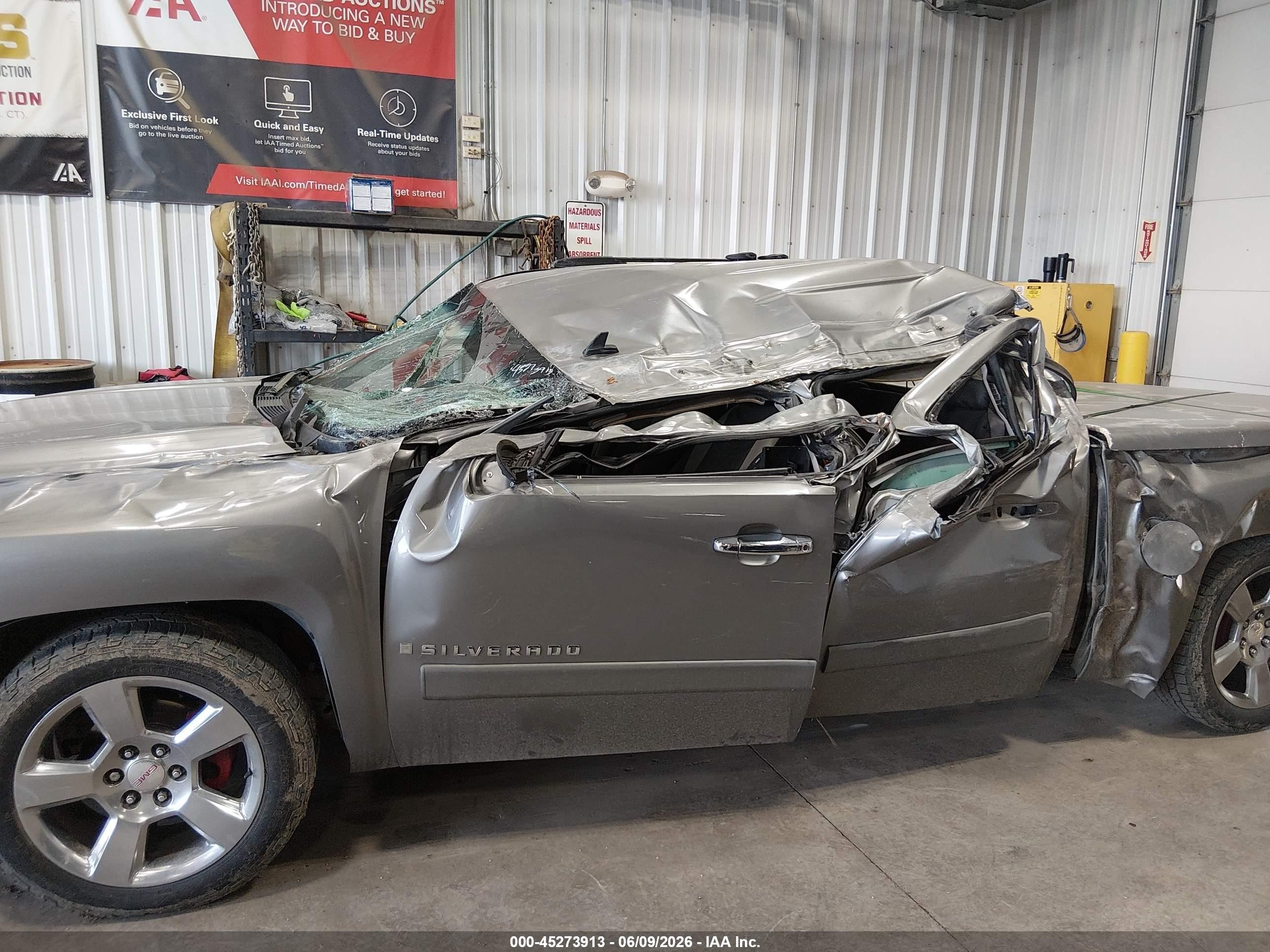 2007 Chevrolet Silverado 1500 Lt1 Серый vin: 2GCEC13C571546641