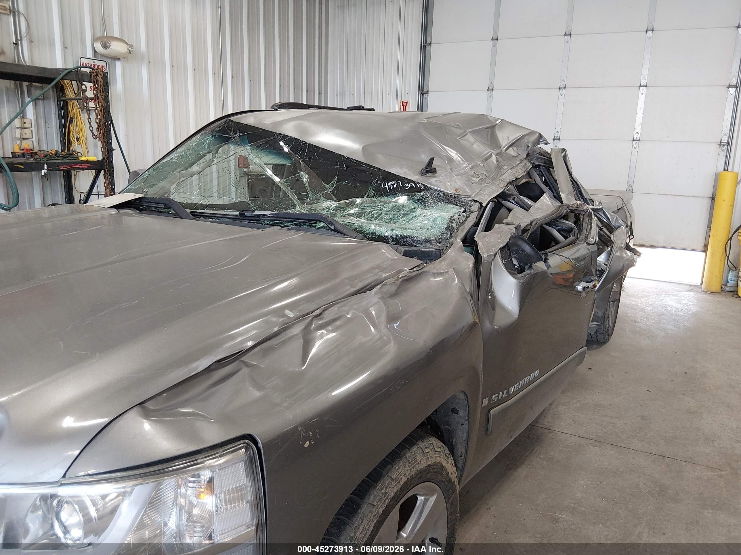 2007 Chevrolet Silverado 1500 Lt1 Серый vin: 2GCEC13C571546641