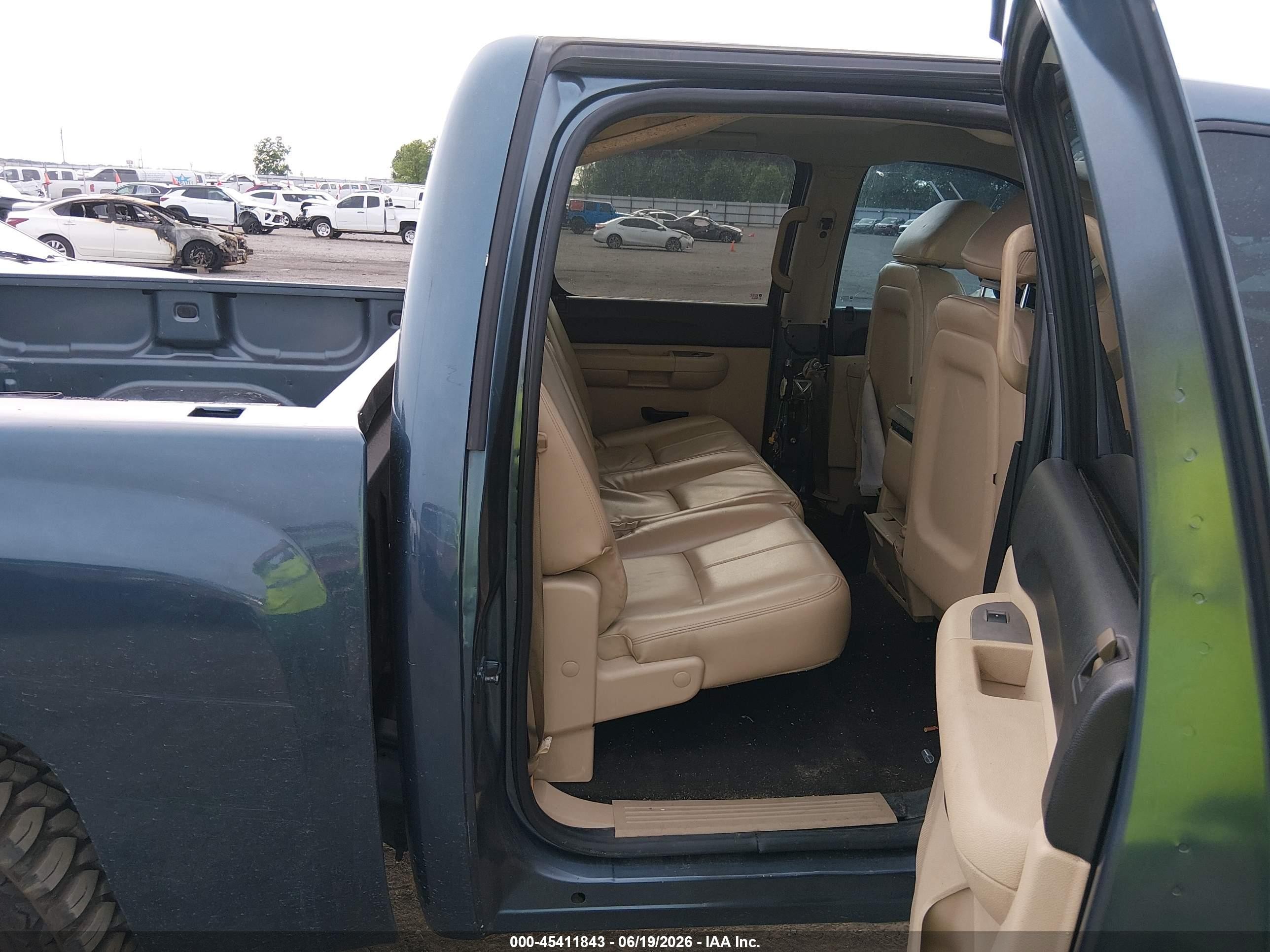 2007 Chevrolet Silverado 1500 Ls Blue vin: 2GCEC13C571712849