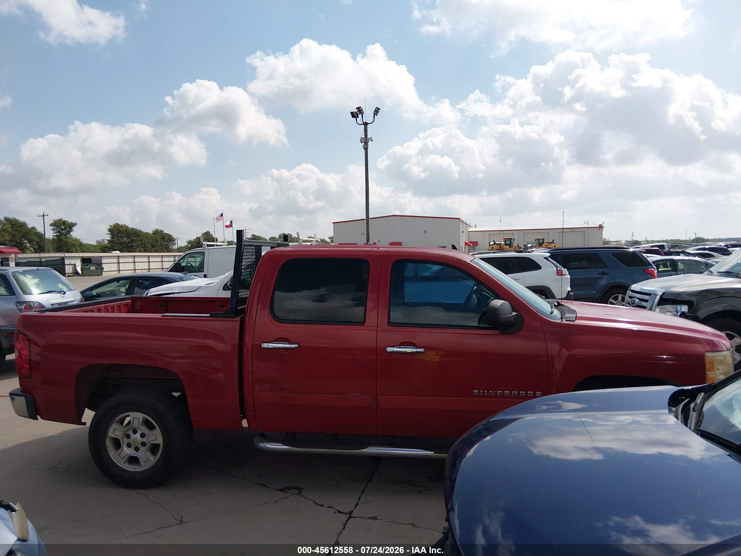 2008 Chevrolet Silverado 1500 Lt1 Red vin: 2GCEC13C581193349