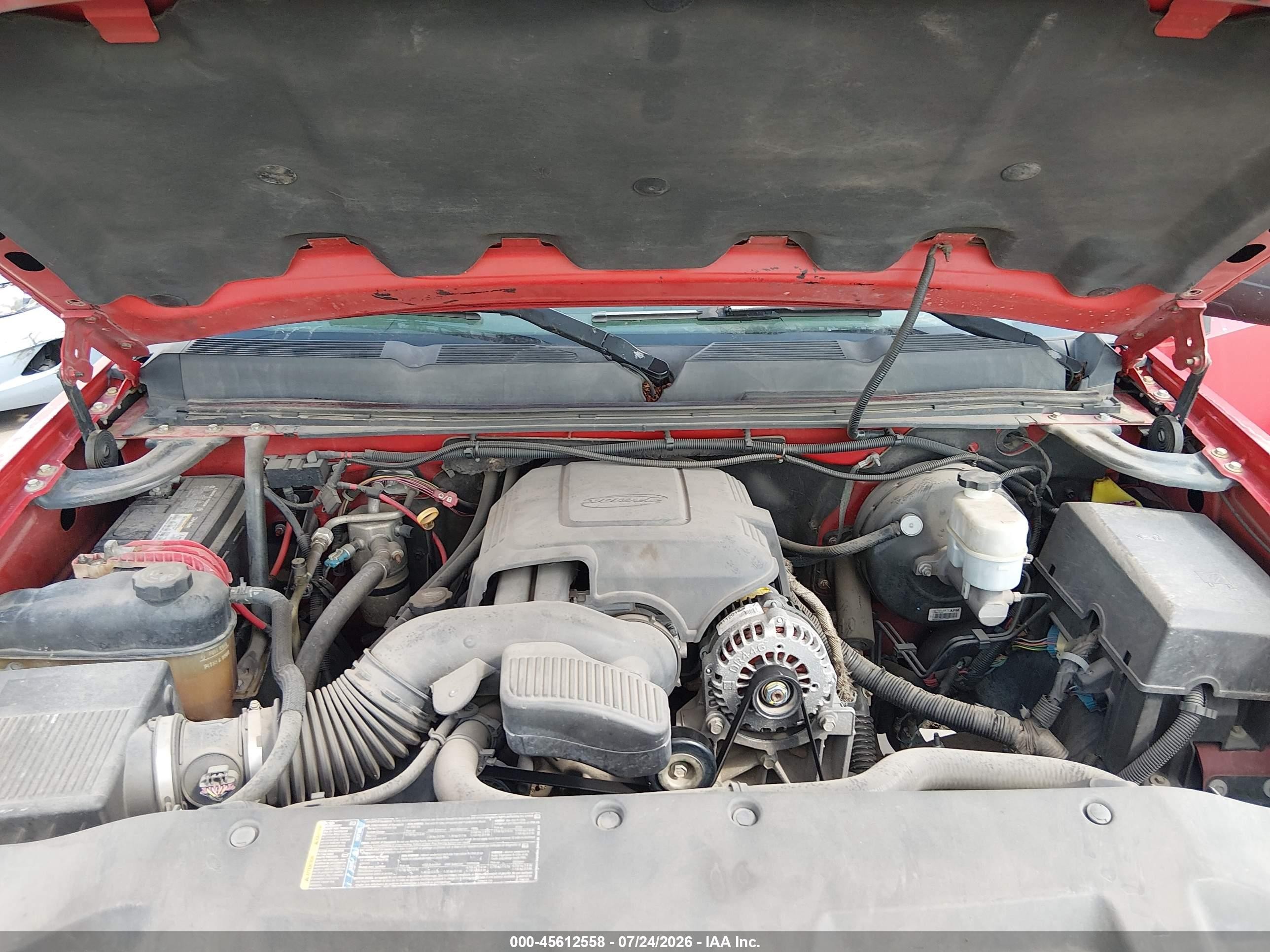 2008 Chevrolet Silverado 1500 Lt1 Red vin: 2GCEC13C581193349