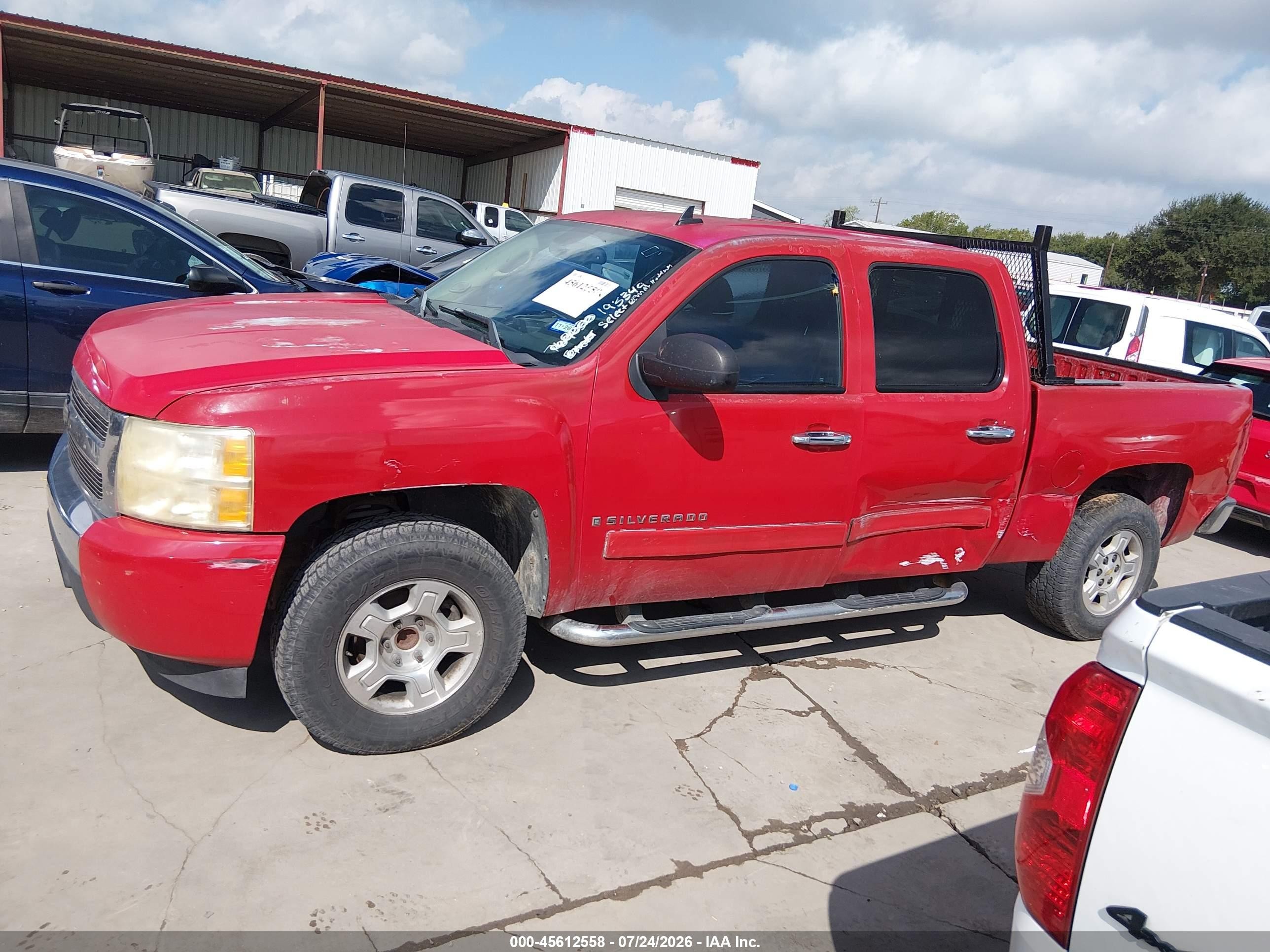 2008 Chevrolet Silverado 1500 Lt1 Red vin: 2GCEC13C581193349