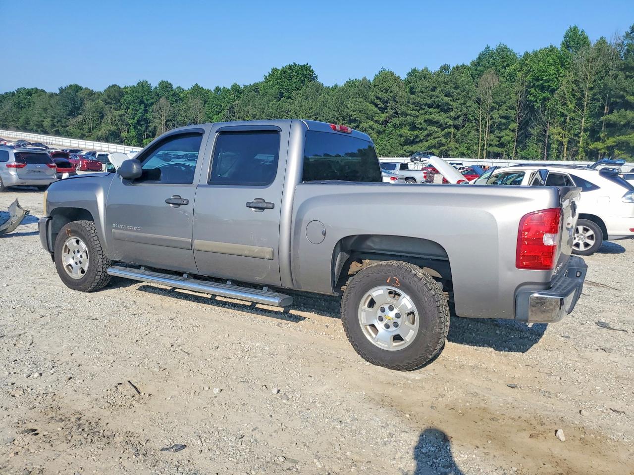 2007 Chevrolet Silverado C1500 Crew Cab Tan vin: 2GCEC13C671649941