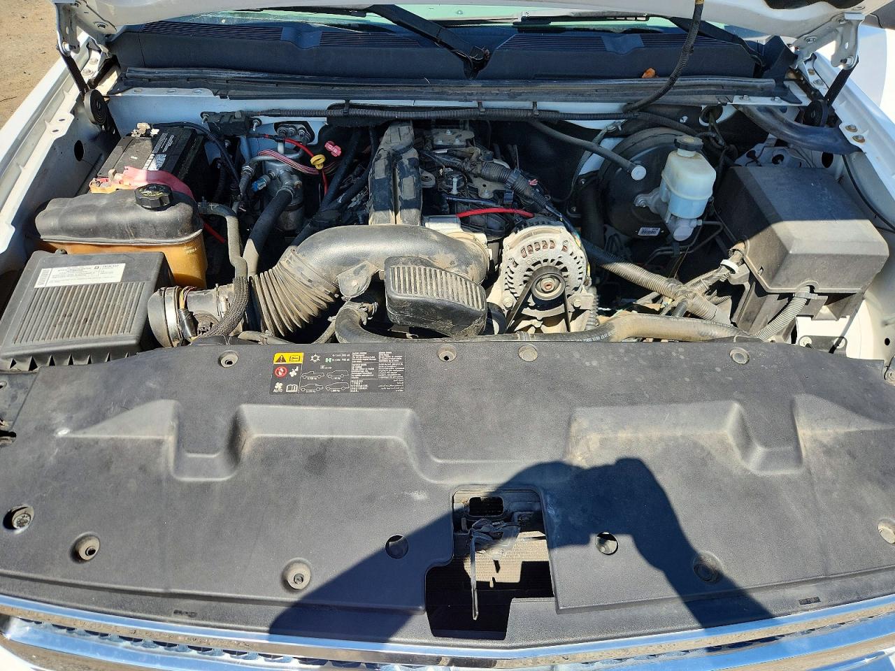 2008 Chevrolet Silverado C1500 Белый vin: 2GCEC13C681114710