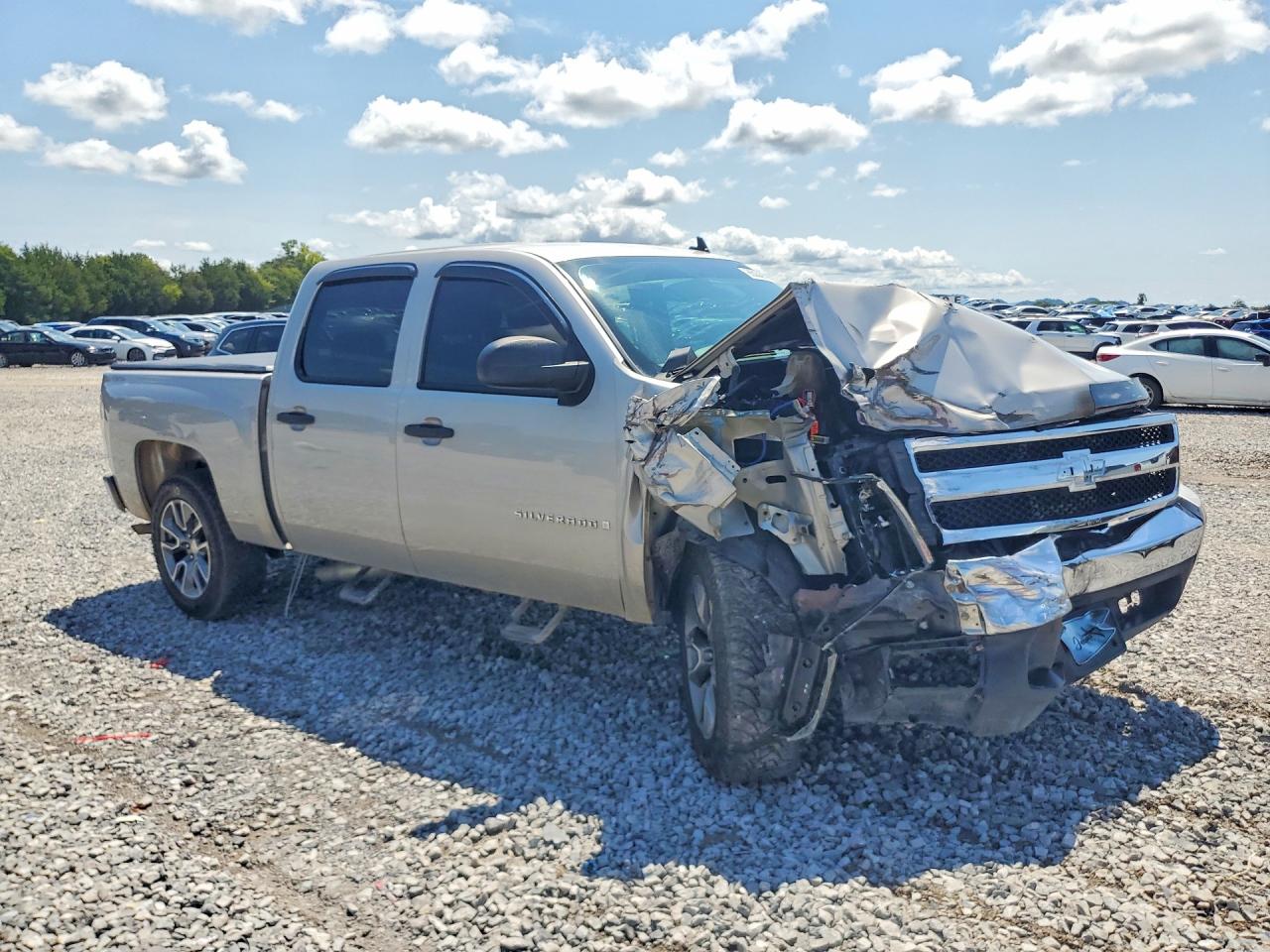 2008 Chevrolet Silverado C1500 Silver vin: 2GCEC13C681335692