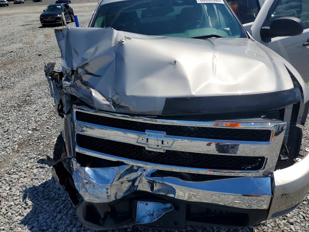 2008 Chevrolet Silverado C1500 Silver vin: 2GCEC13C681335692