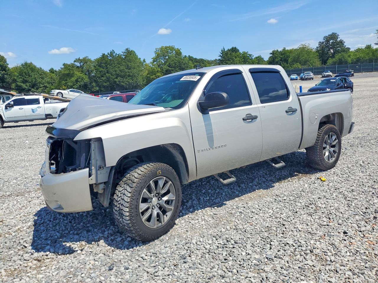2008 Chevrolet Silverado C1500 Silver vin: 2GCEC13C681335692