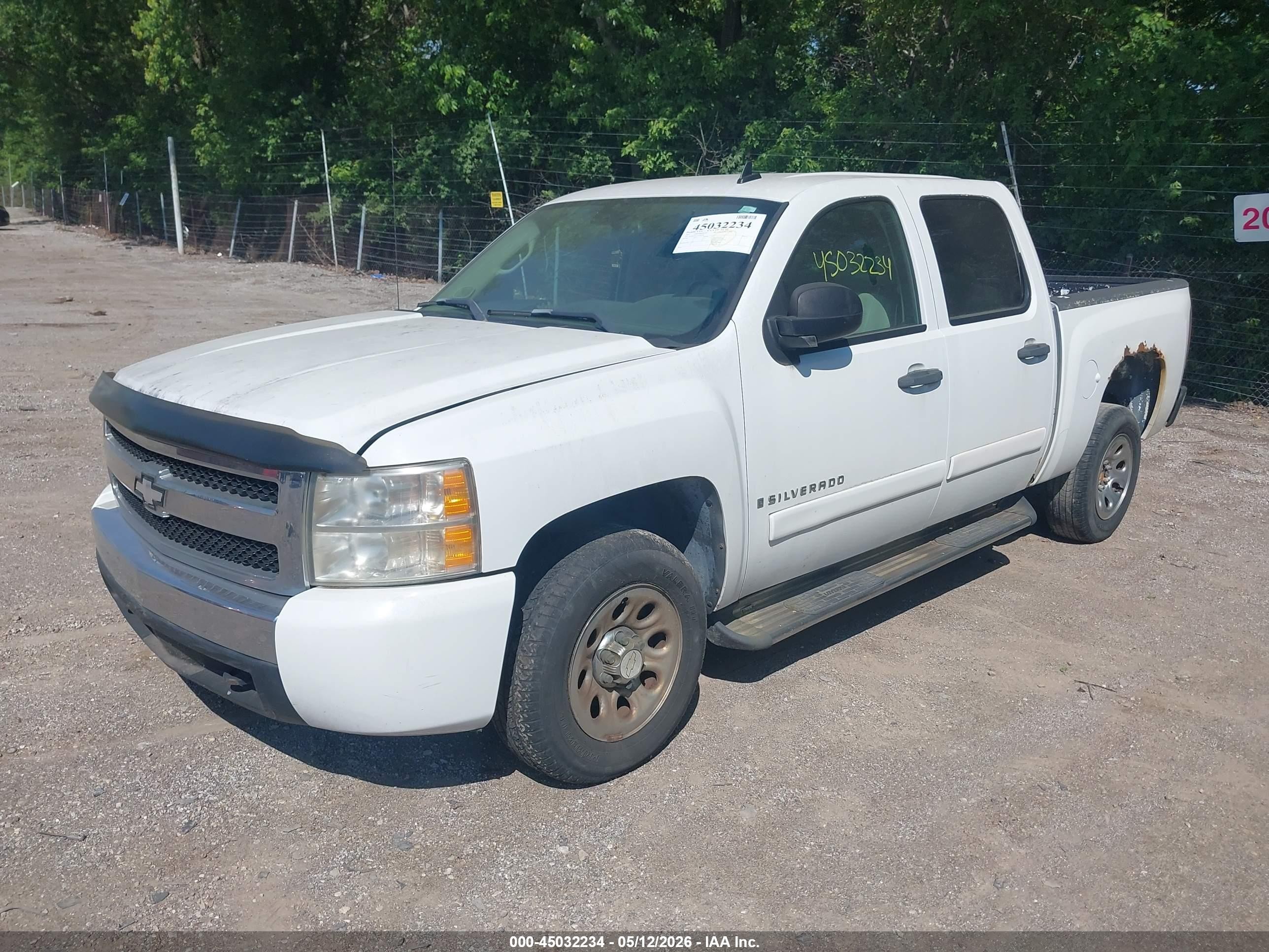 2007 Chevrolet Silverado 1500 Lt1 White vin: 2GCEC13C771548178