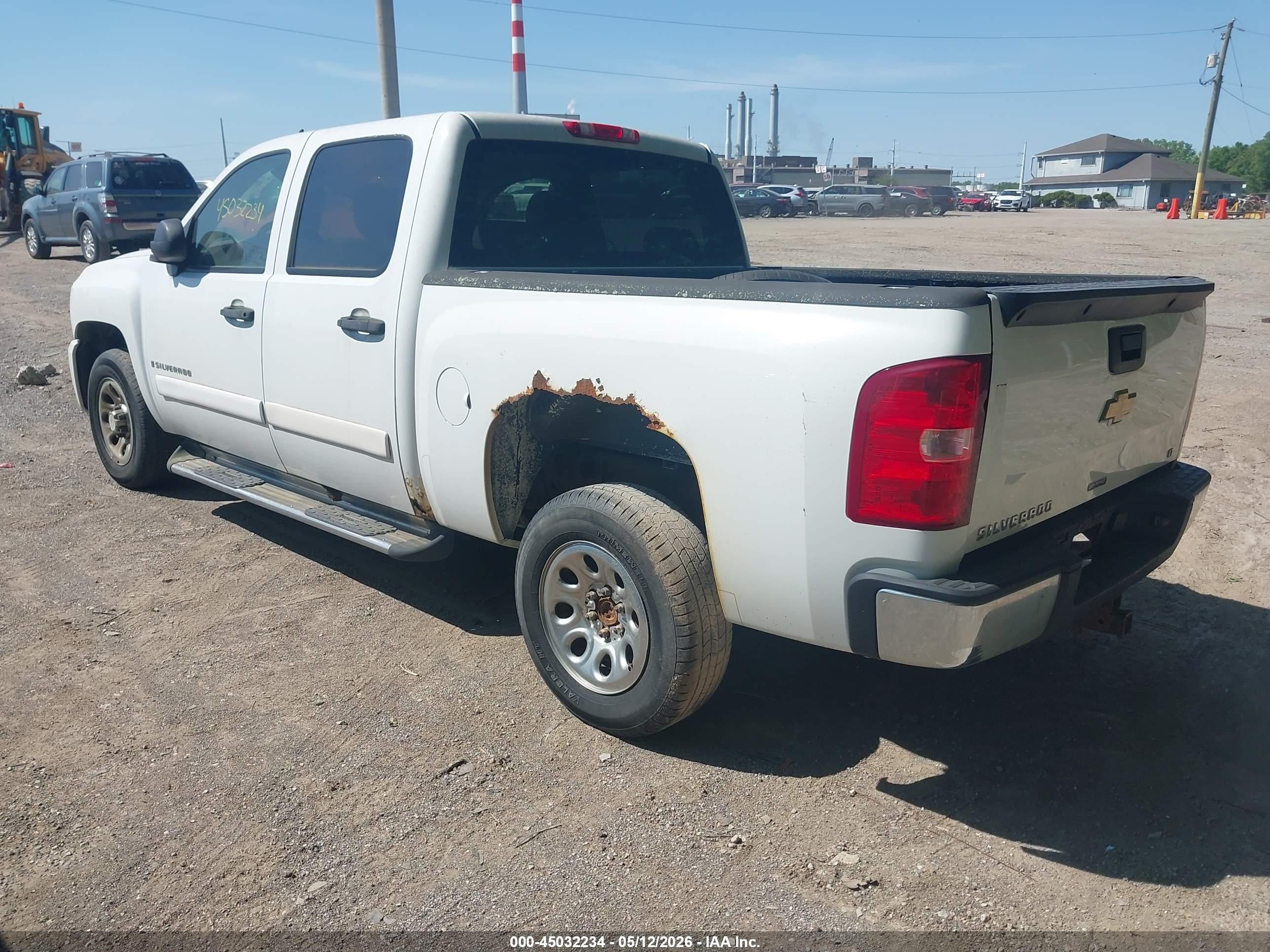 2007 Chevrolet Silverado 1500 Lt1 White vin: 2GCEC13C771548178