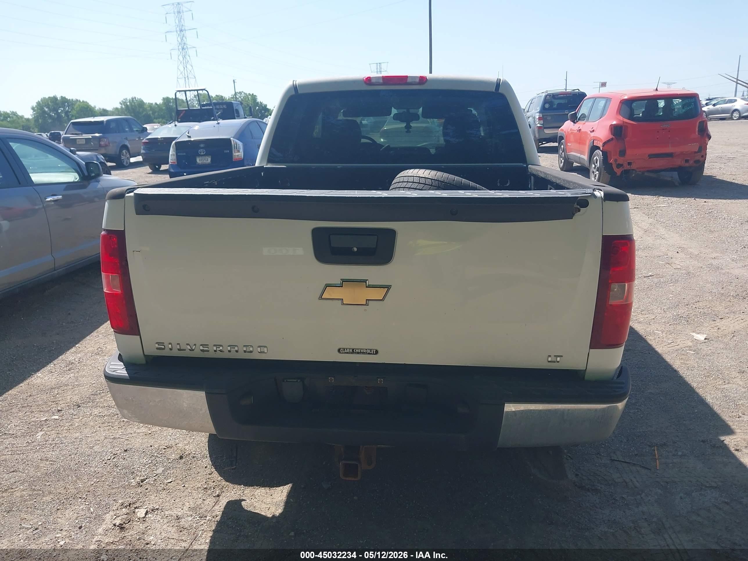 2007 Chevrolet Silverado 1500 Lt1 White vin: 2GCEC13C771548178