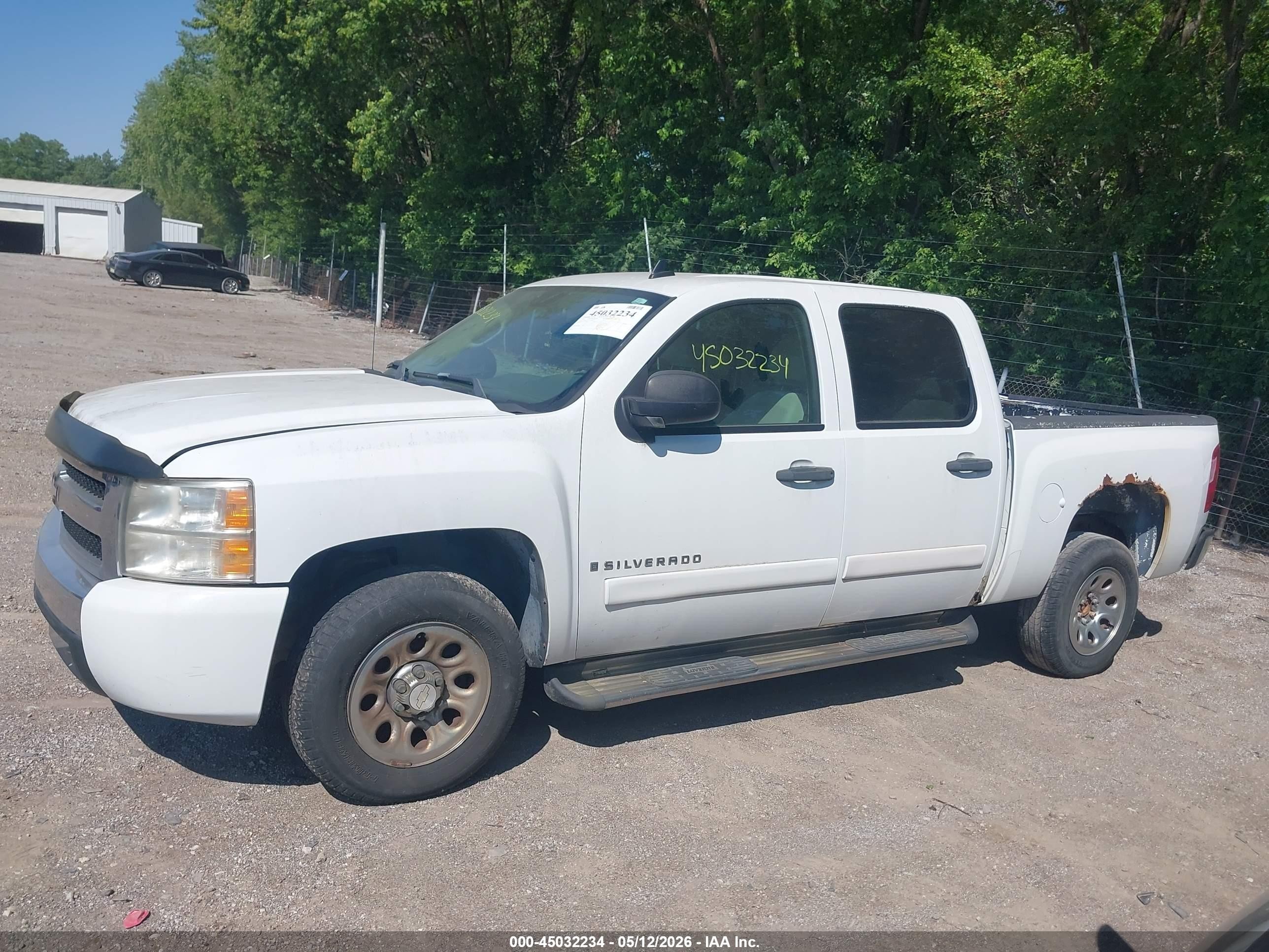 2007 Chevrolet Silverado 1500 Lt1 White vin: 2GCEC13C771548178