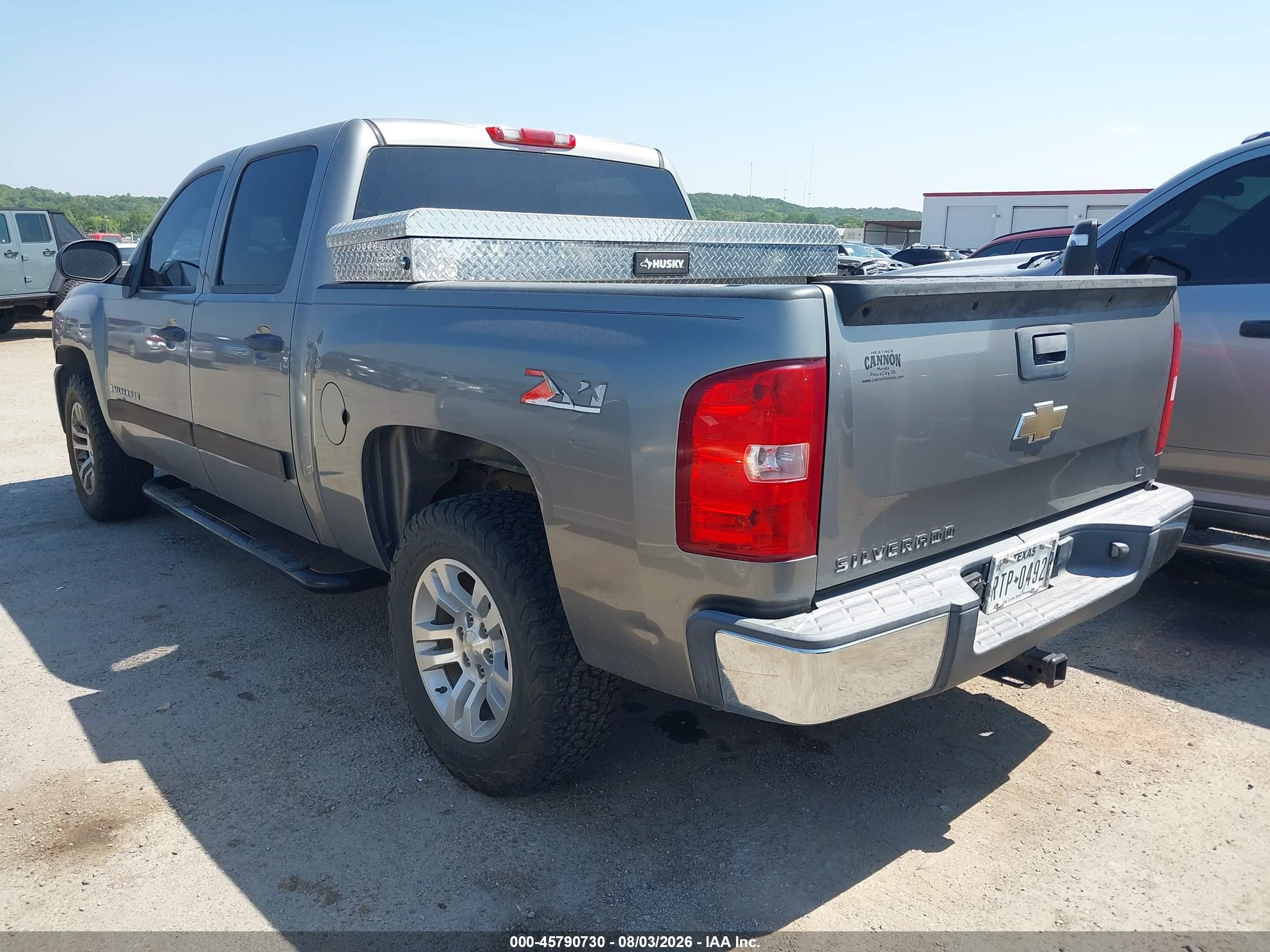 2007 Chevrolet Silverado 1500 Lt1 Gray vin: 2GCEC13C771665243