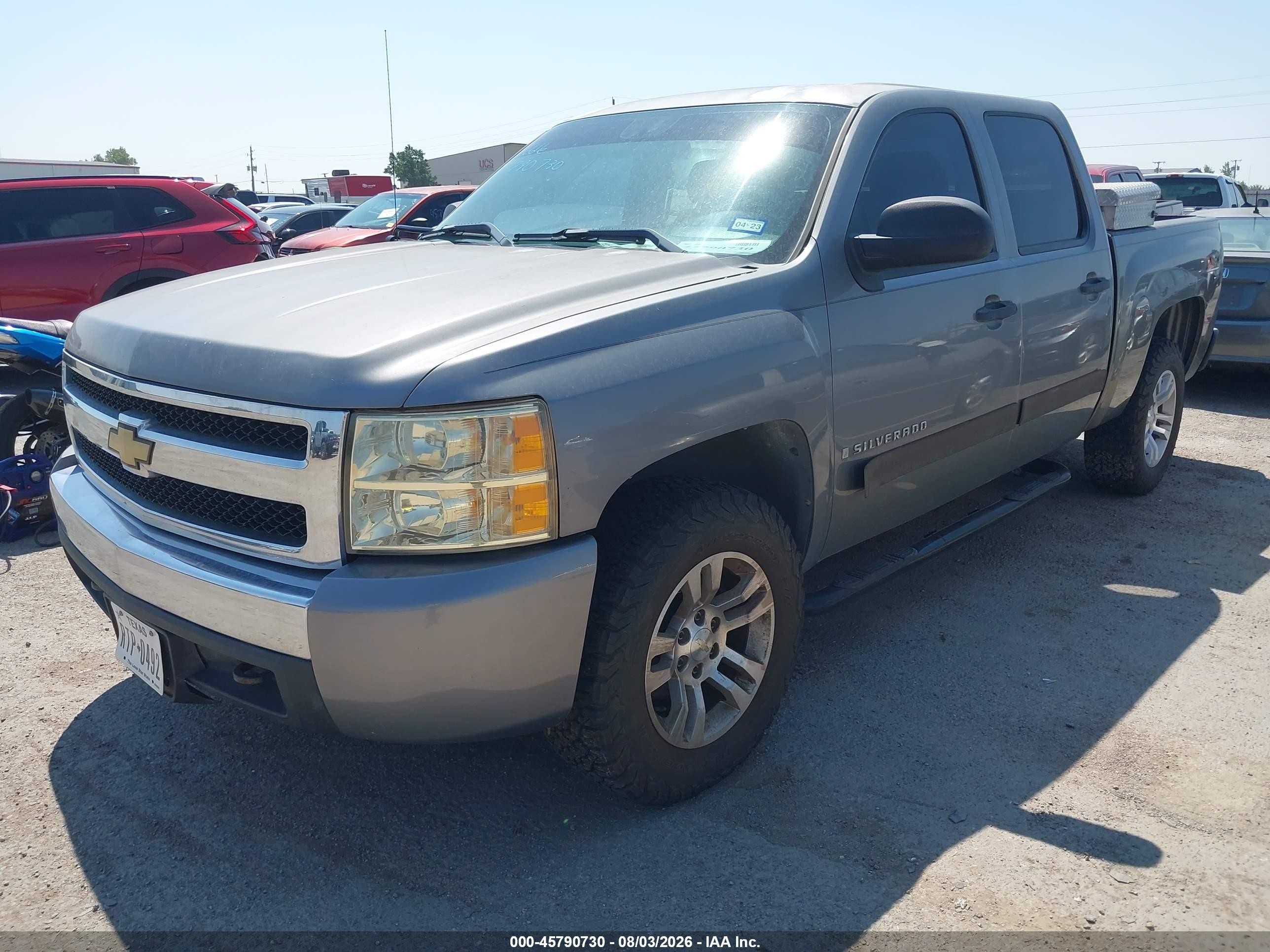 2007 Chevrolet Silverado 1500 Lt1 Gray vin: 2GCEC13C771665243