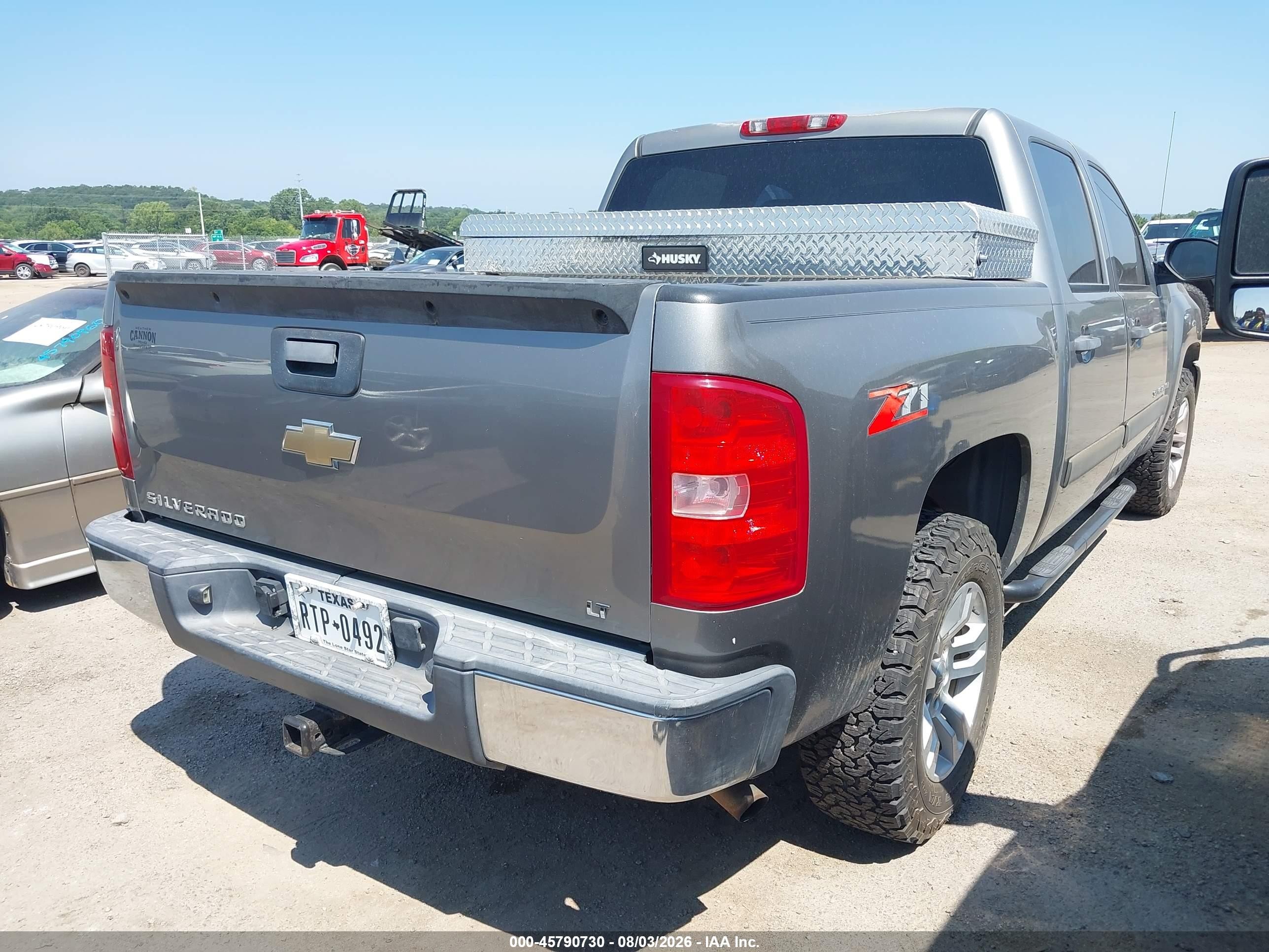 2007 Chevrolet Silverado 1500 Lt1 Gray vin: 2GCEC13C771665243