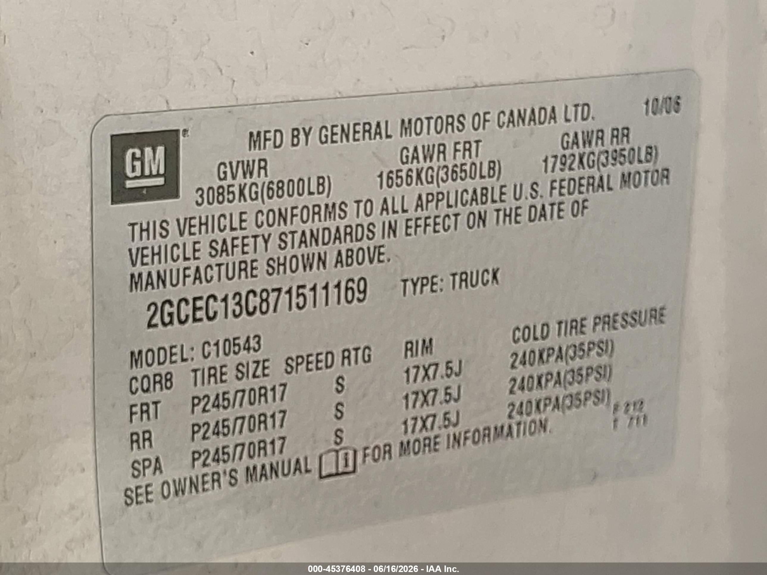 2007 Chevrolet Silverado 1500 Lt1 Pewter vin: 2GCEC13C871511169