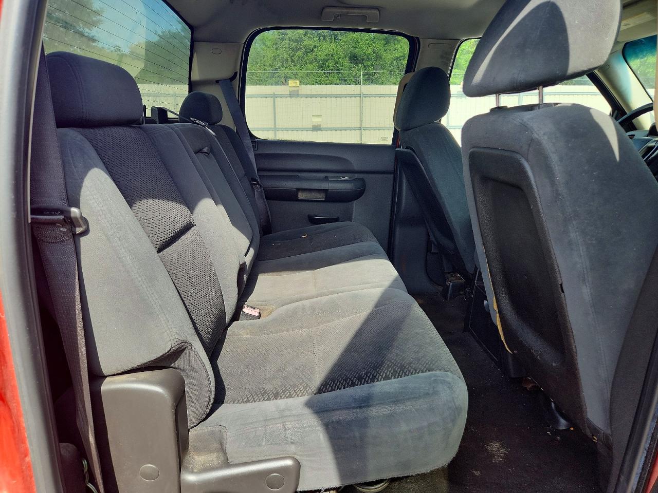 2007 Chevrolet Silverado C1500 Crew Cab Красный vin: 2GCEC13C871698834