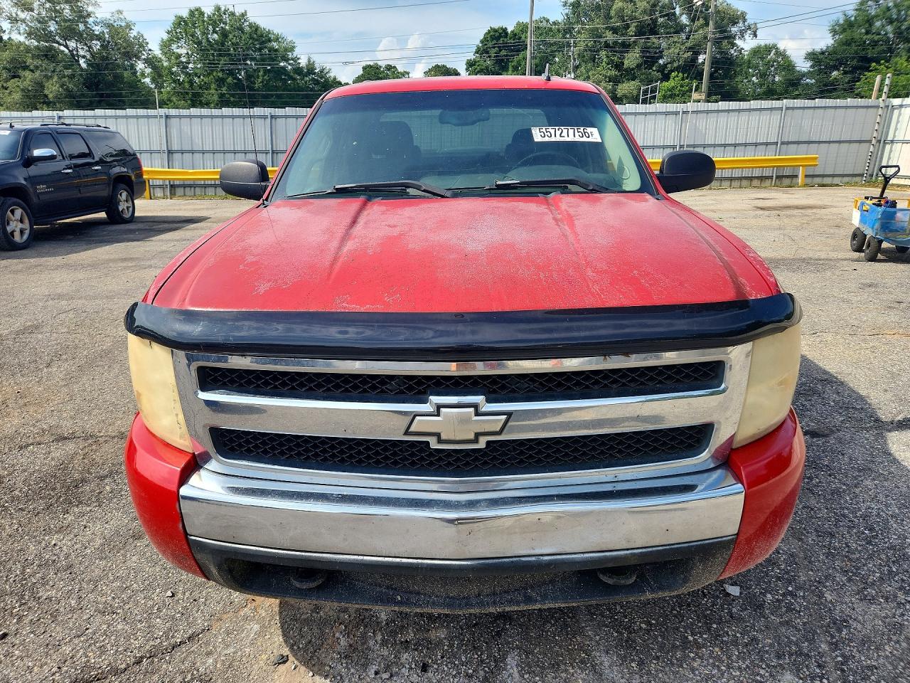 2007 Chevrolet Silverado C1500 Crew Cab Красный vin: 2GCEC13C871698834