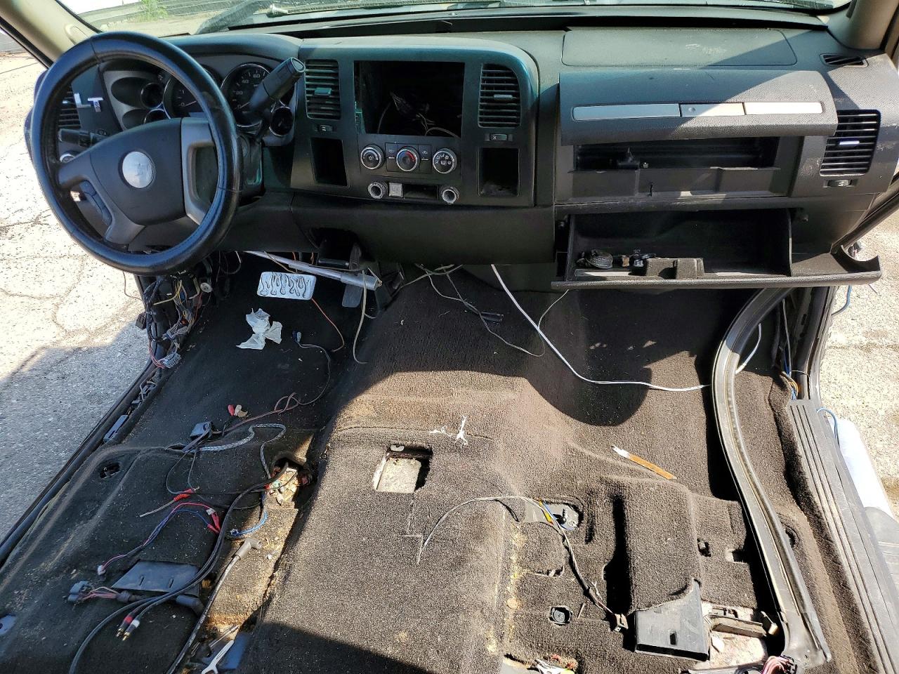 2007 Chev Silverado C1500 Crew Cab Black vin: 2GCEC13C971576774
