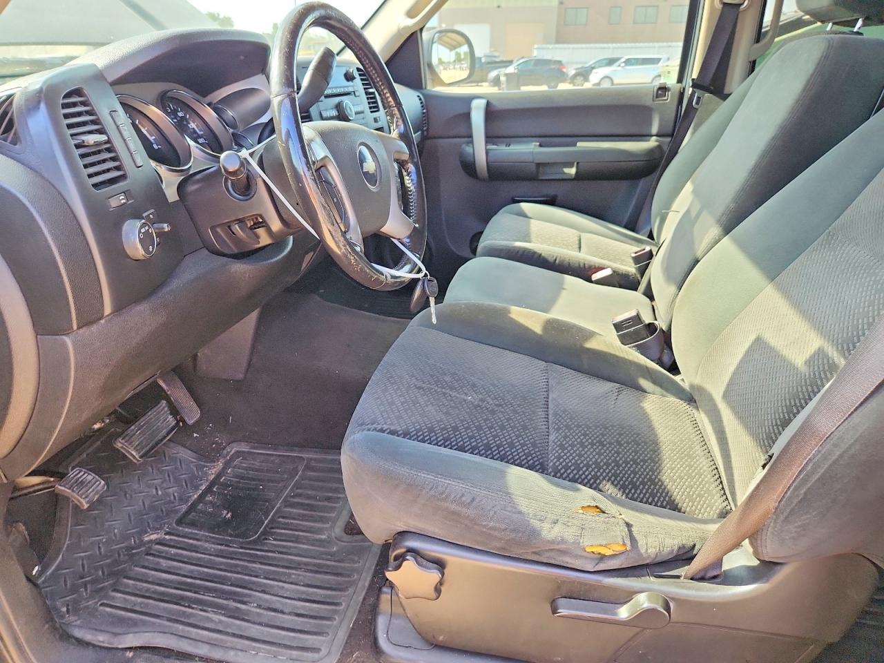 2007 Chevrolet Silverado C1500 Crew Cab Blue vin: 2GCEC13C971627237