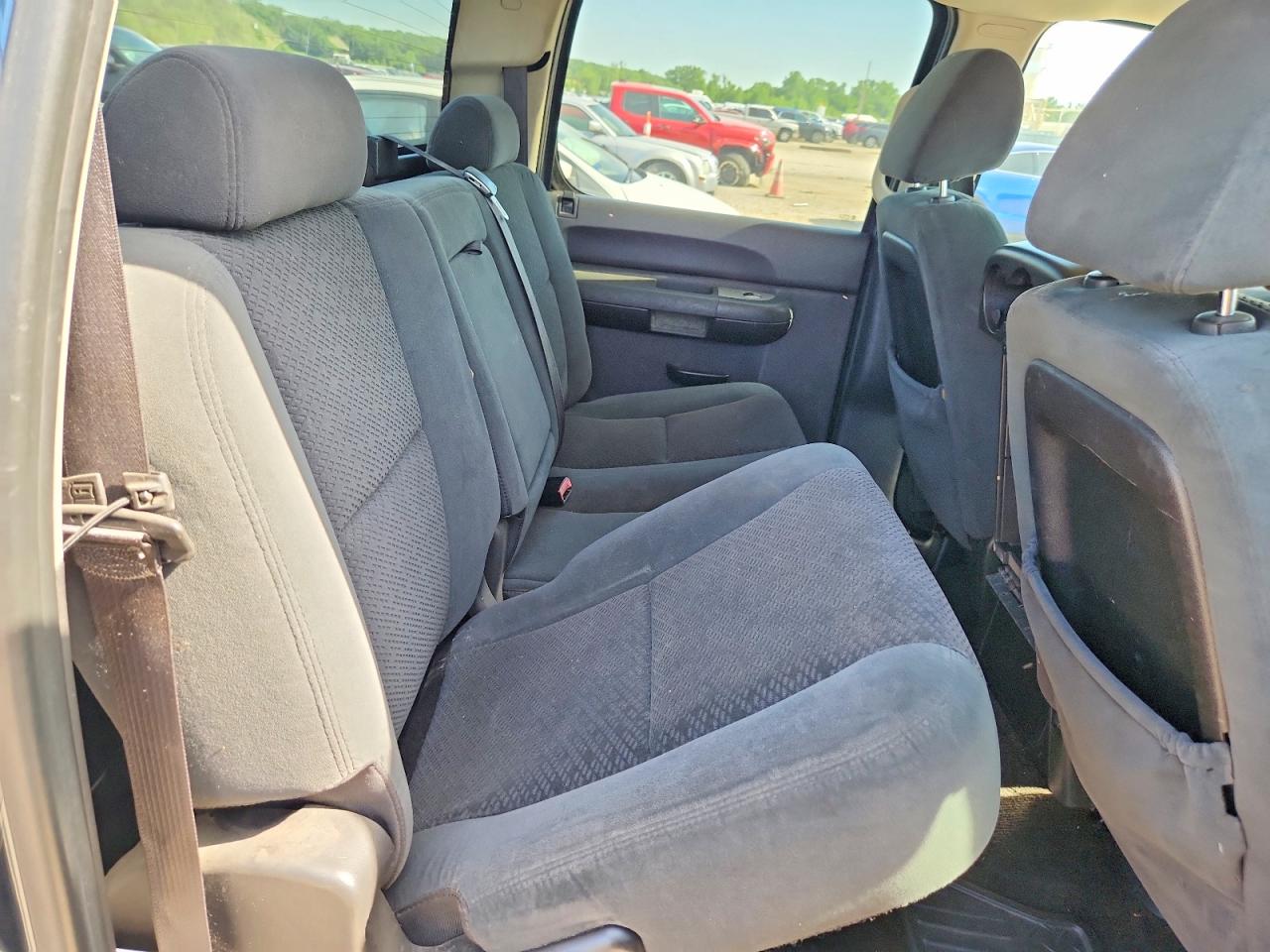 2007 Chevrolet Silverado C1500 Crew Cab Blue vin: 2GCEC13C971627237