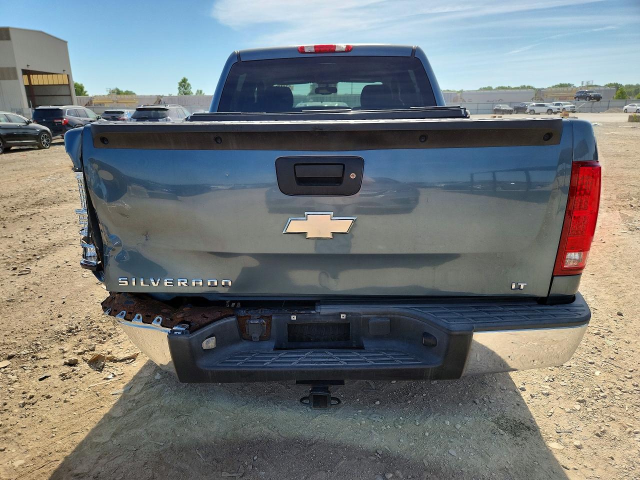 2007 Chevrolet Silverado C1500 Crew Cab Blue vin: 2GCEC13C971627237