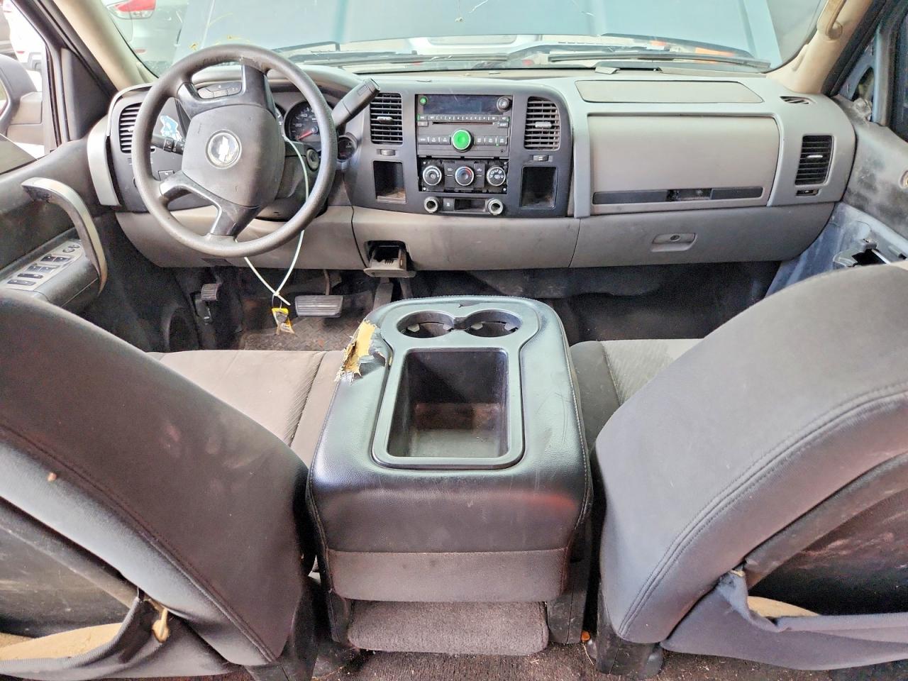2007 Chevrolet Silverado C1500 Crew Cab Blue vin: 2GCEC13C971717942