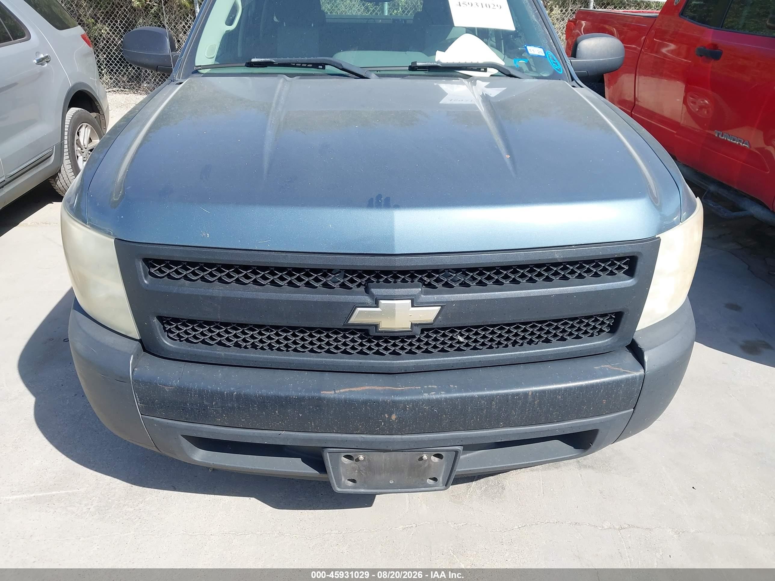 2007 Chevrolet Silverado 1500 Work Truck Gray vin: 2GCEC13CX71508547