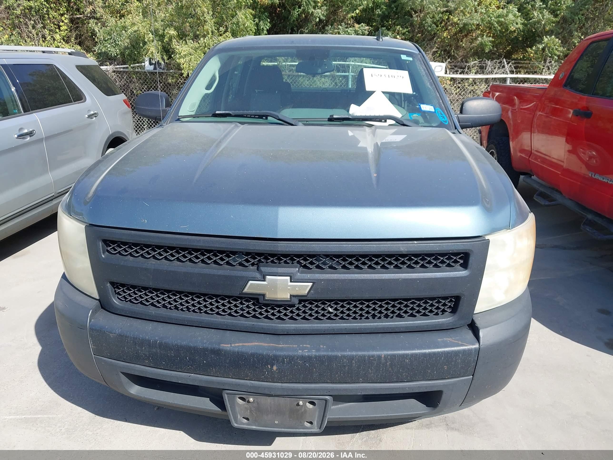 2007 Chevrolet Silverado 1500 Work Truck Gray vin: 2GCEC13CX71508547